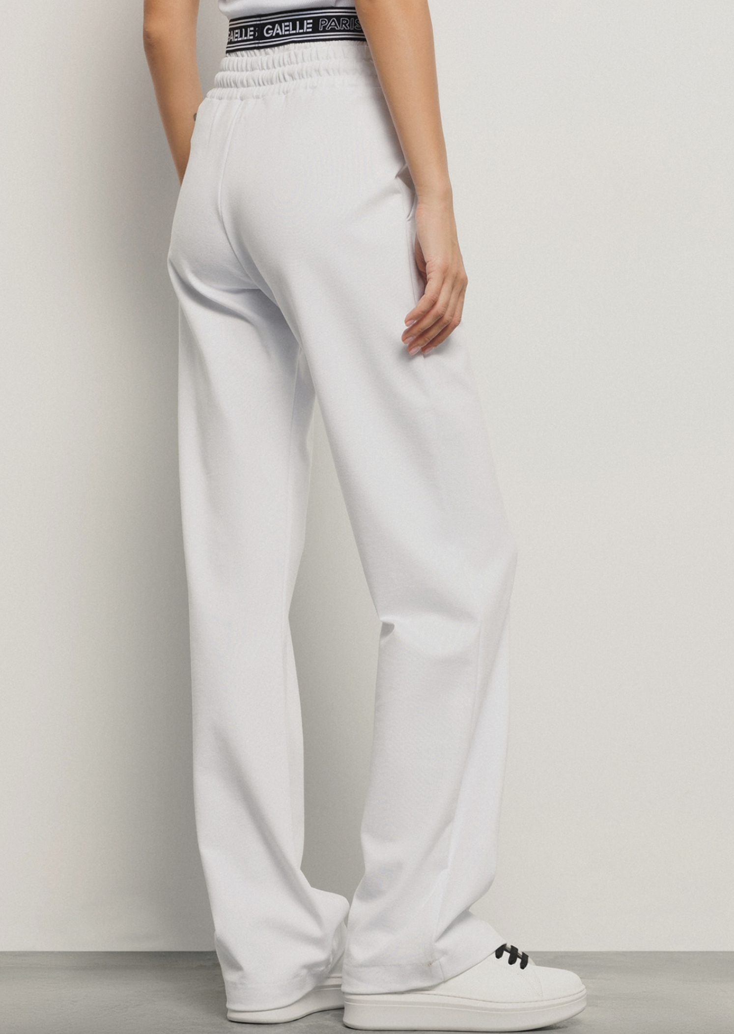 Pantalone GAELLE PARIS con elastico logato