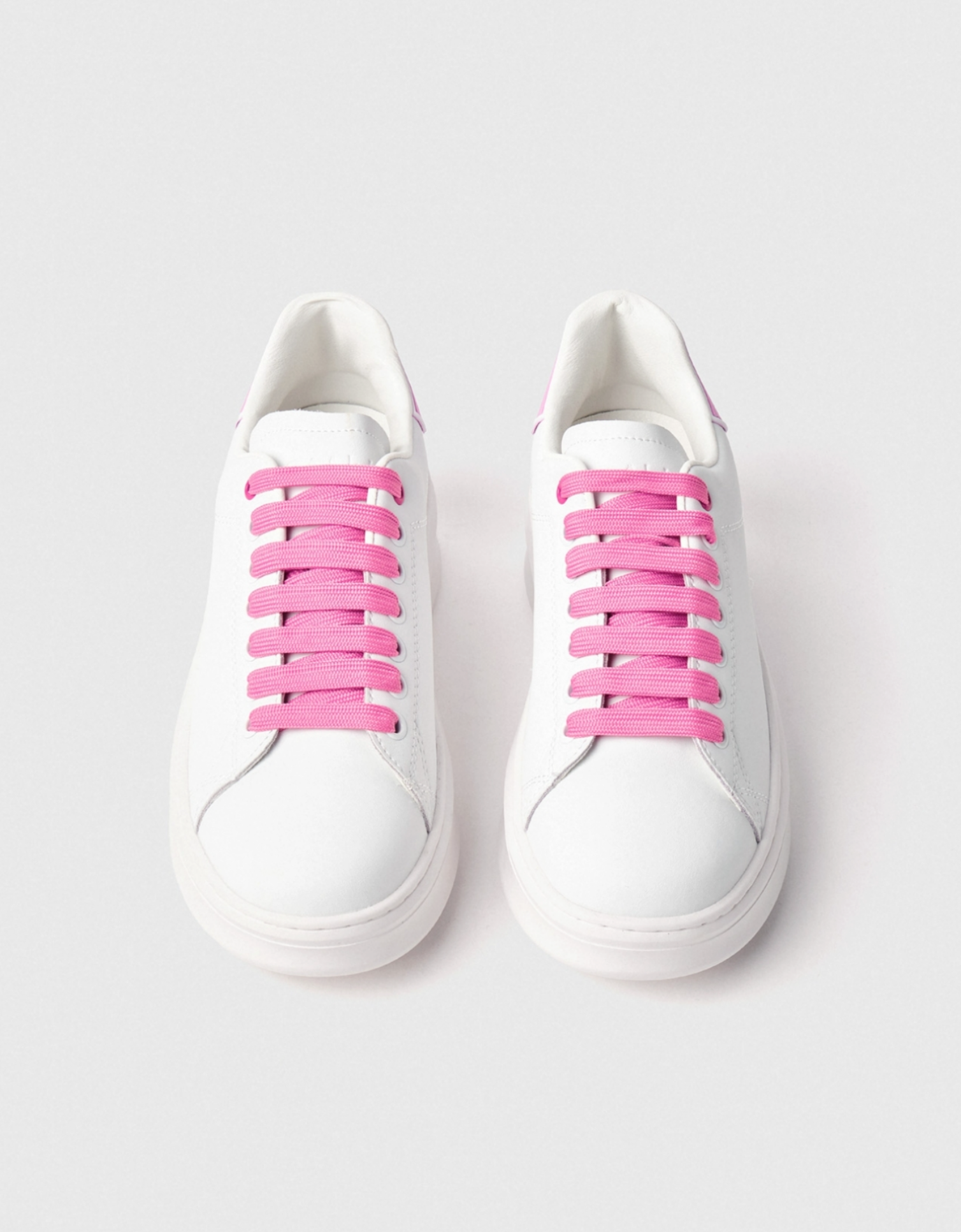 Sneakers GAELLE PARIS con rubber patch Rosa