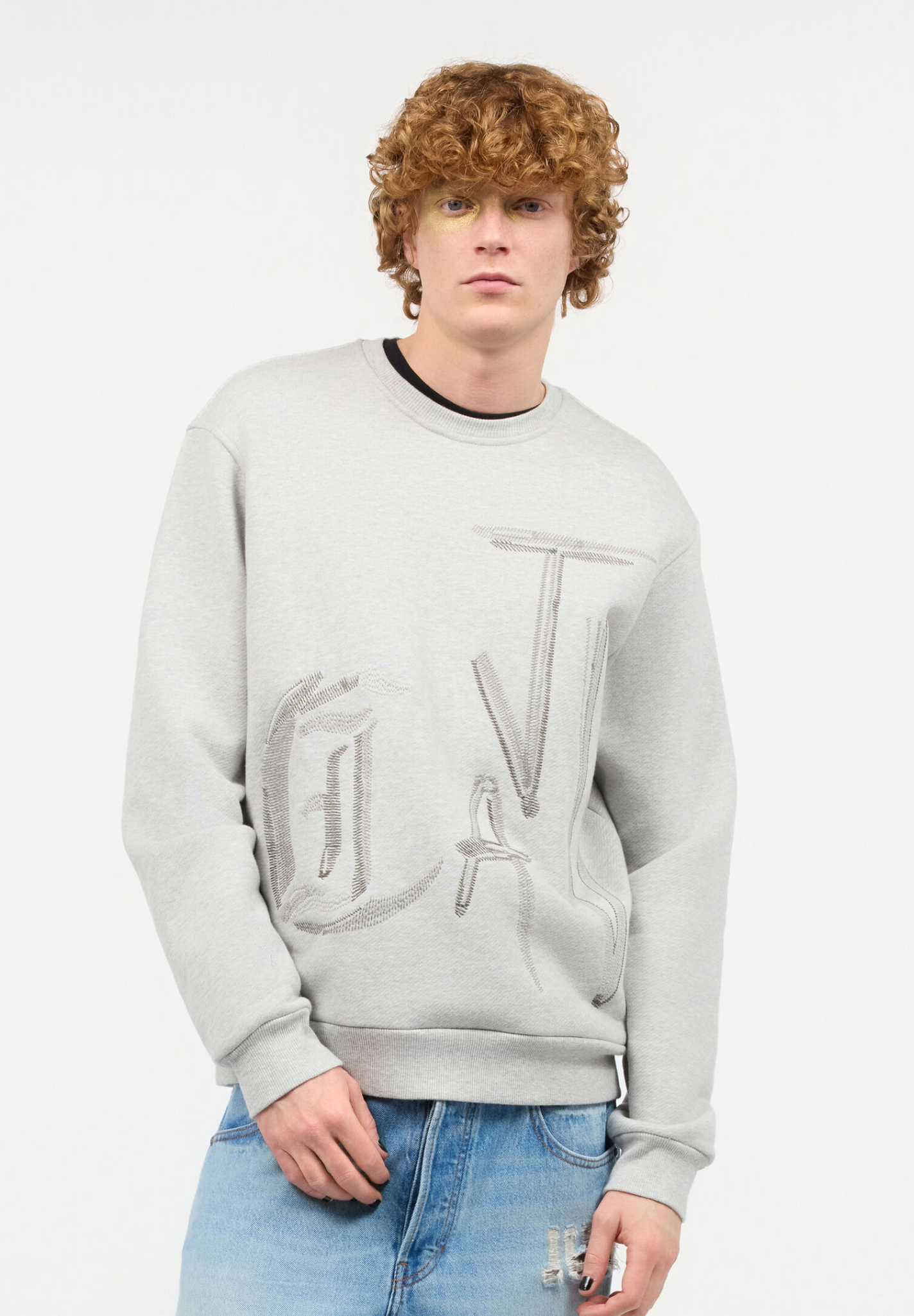 Felpa JUST CAVALLI ricamo logo