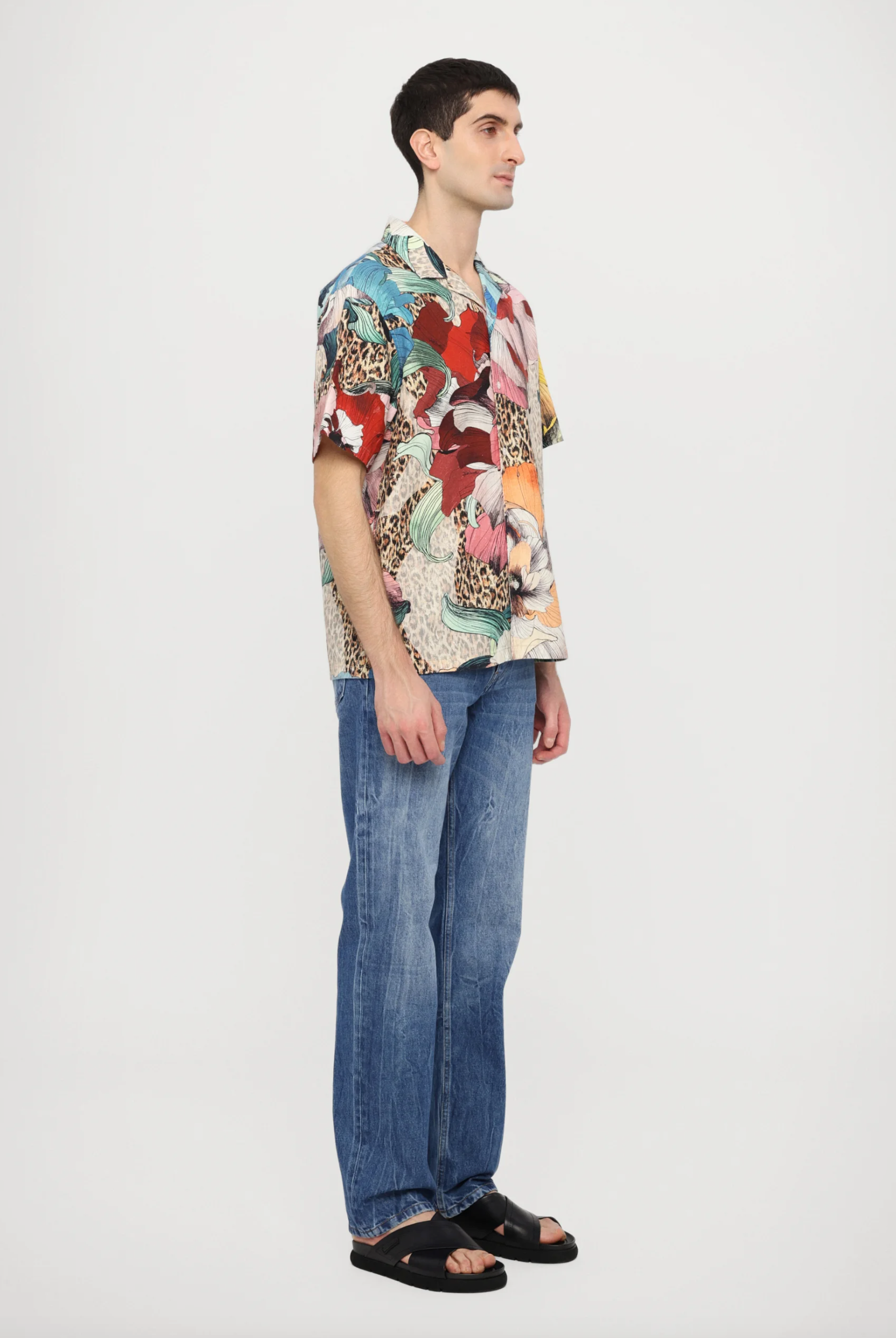 Camicia bowling JUST CAVALLI floreale