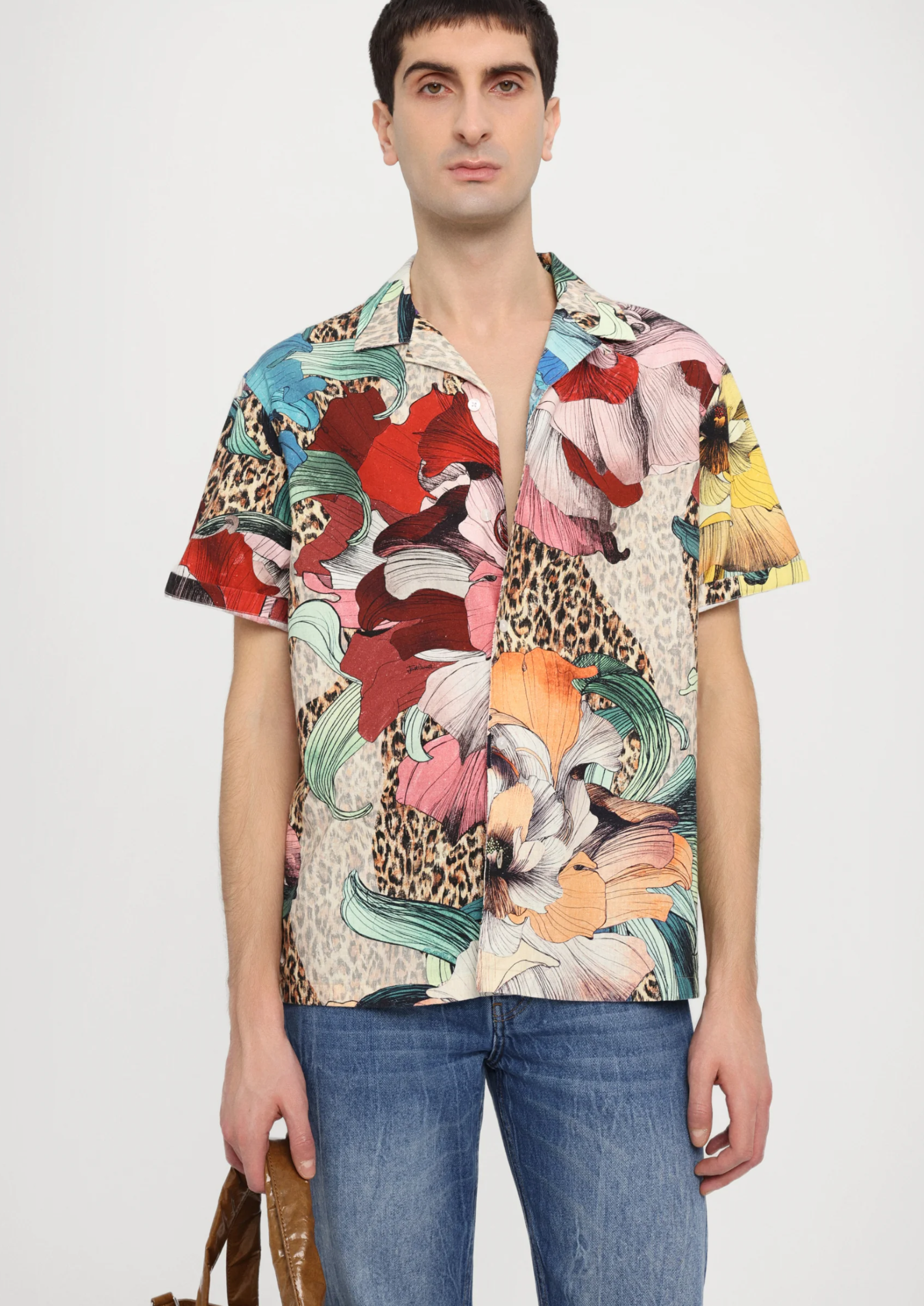 Camicia bowling JUST CAVALLI floreale