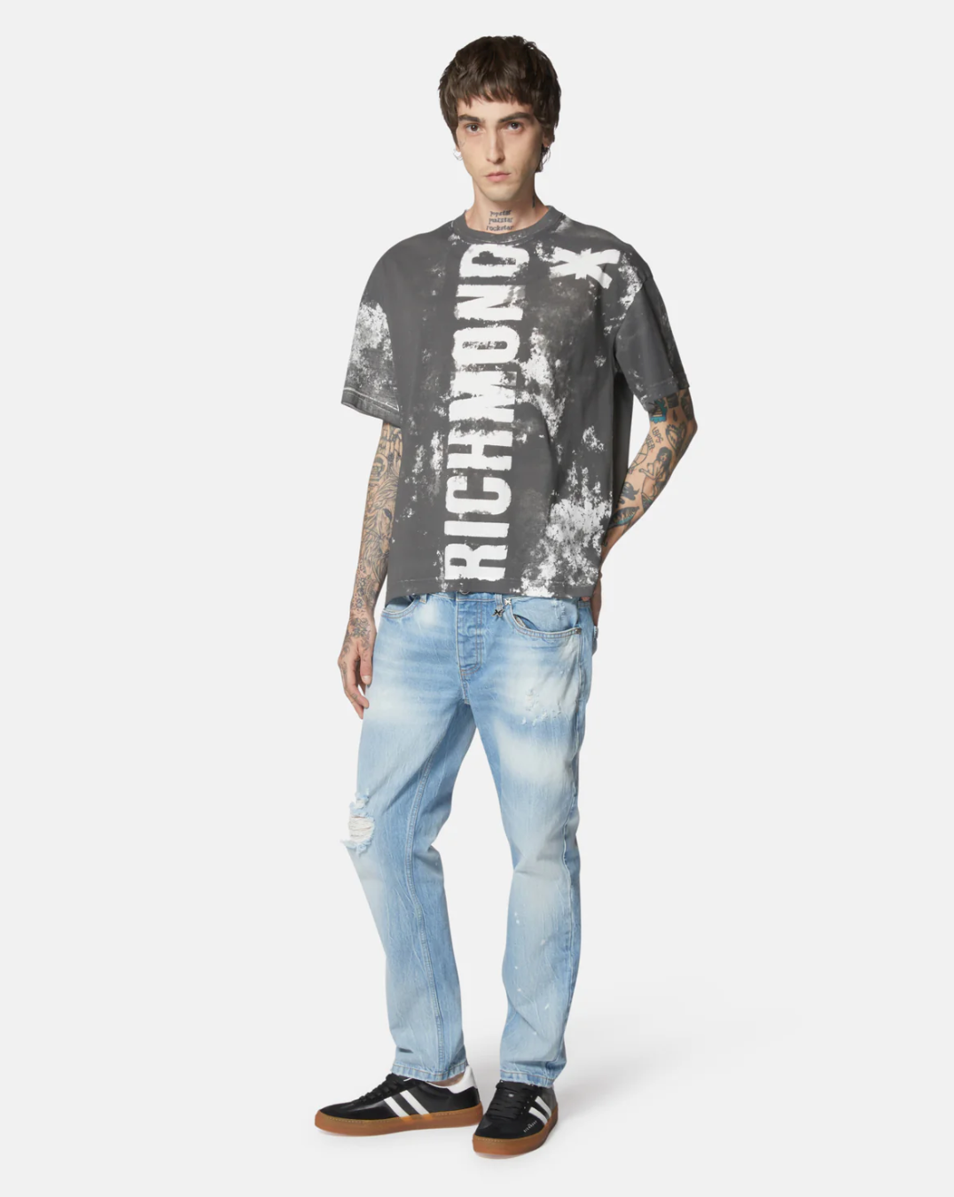T-shirt RICHMOND effetto vintage