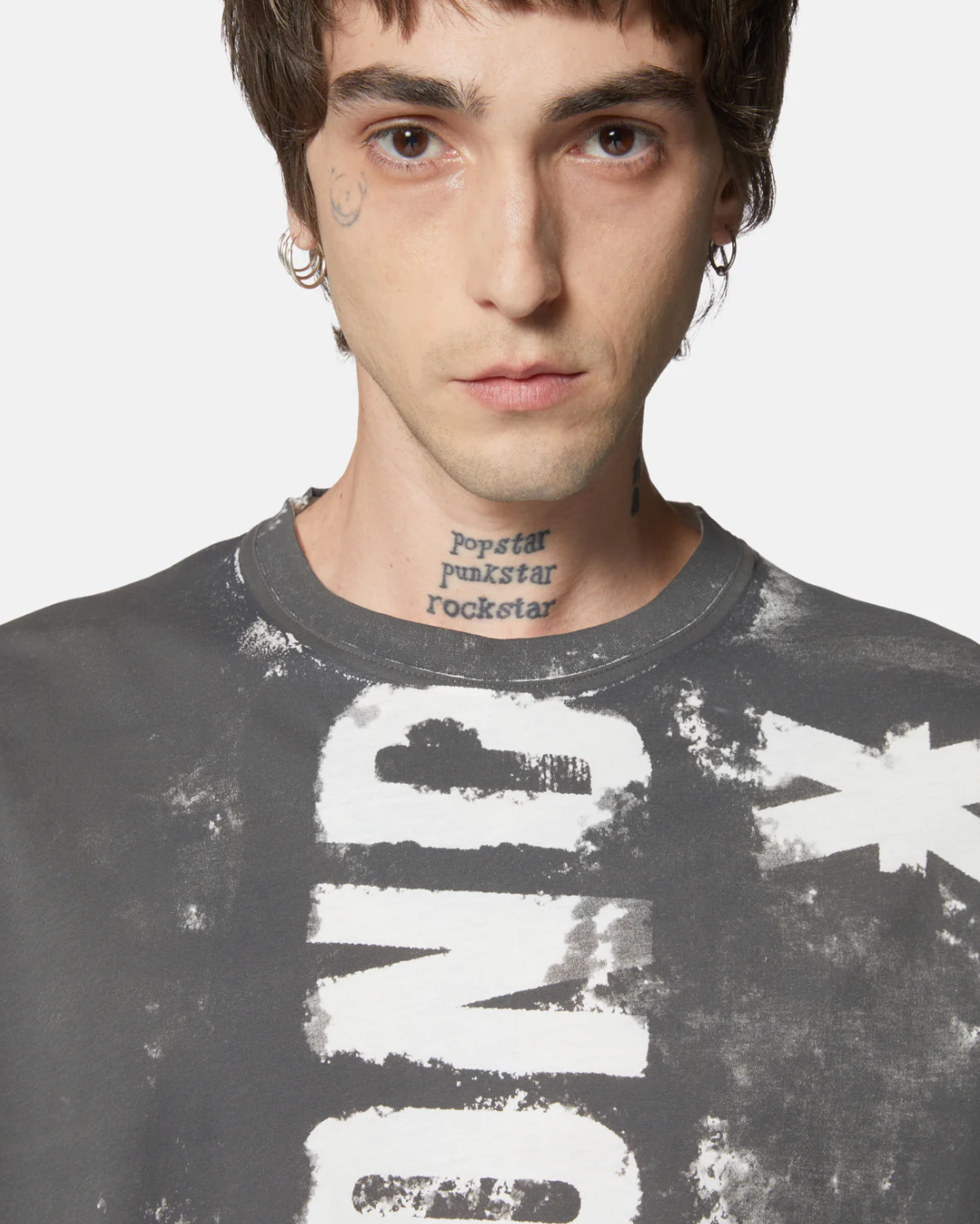 T-shirt RICHMOND effetto vintage