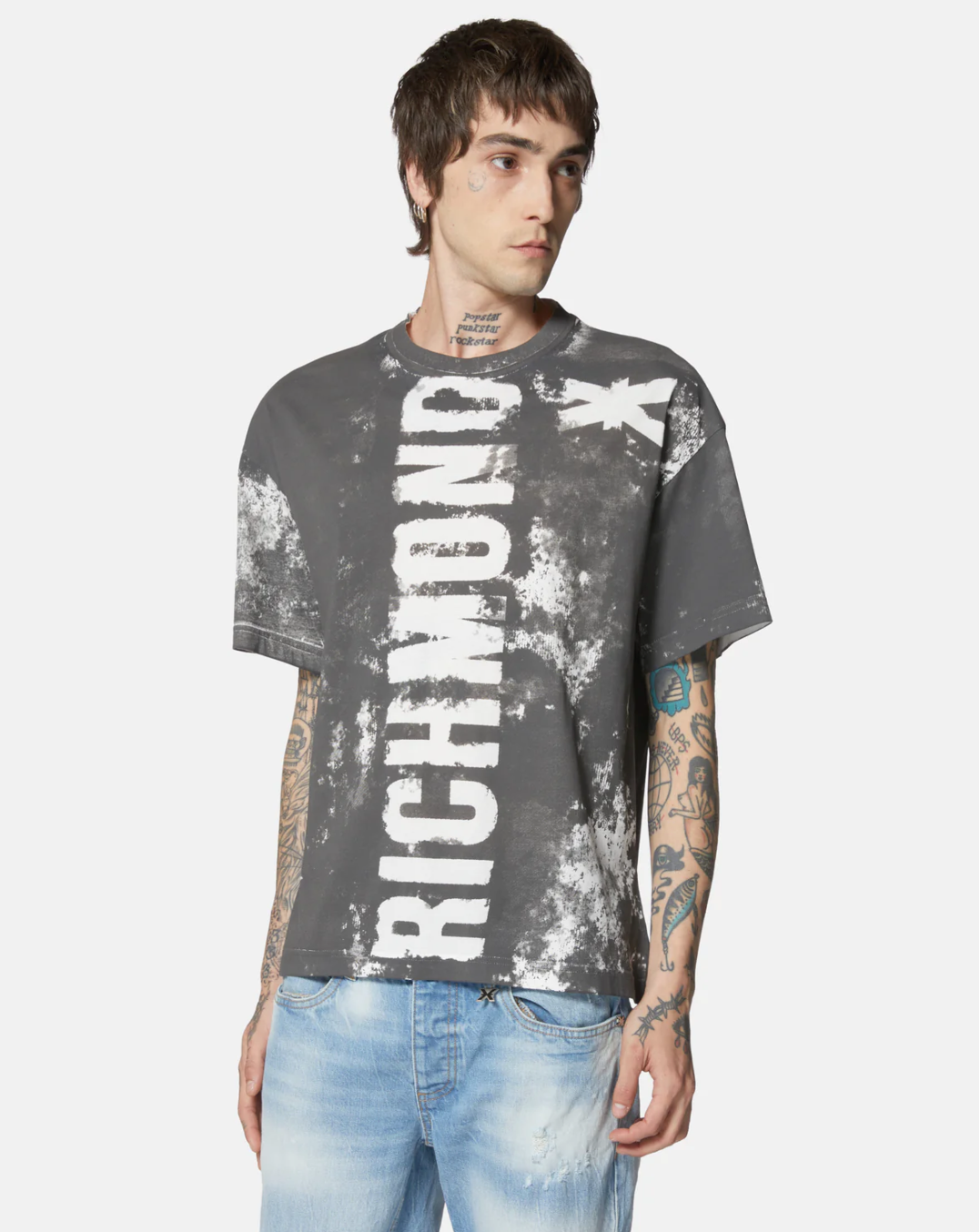 T-shirt RICHMOND effetto vintage