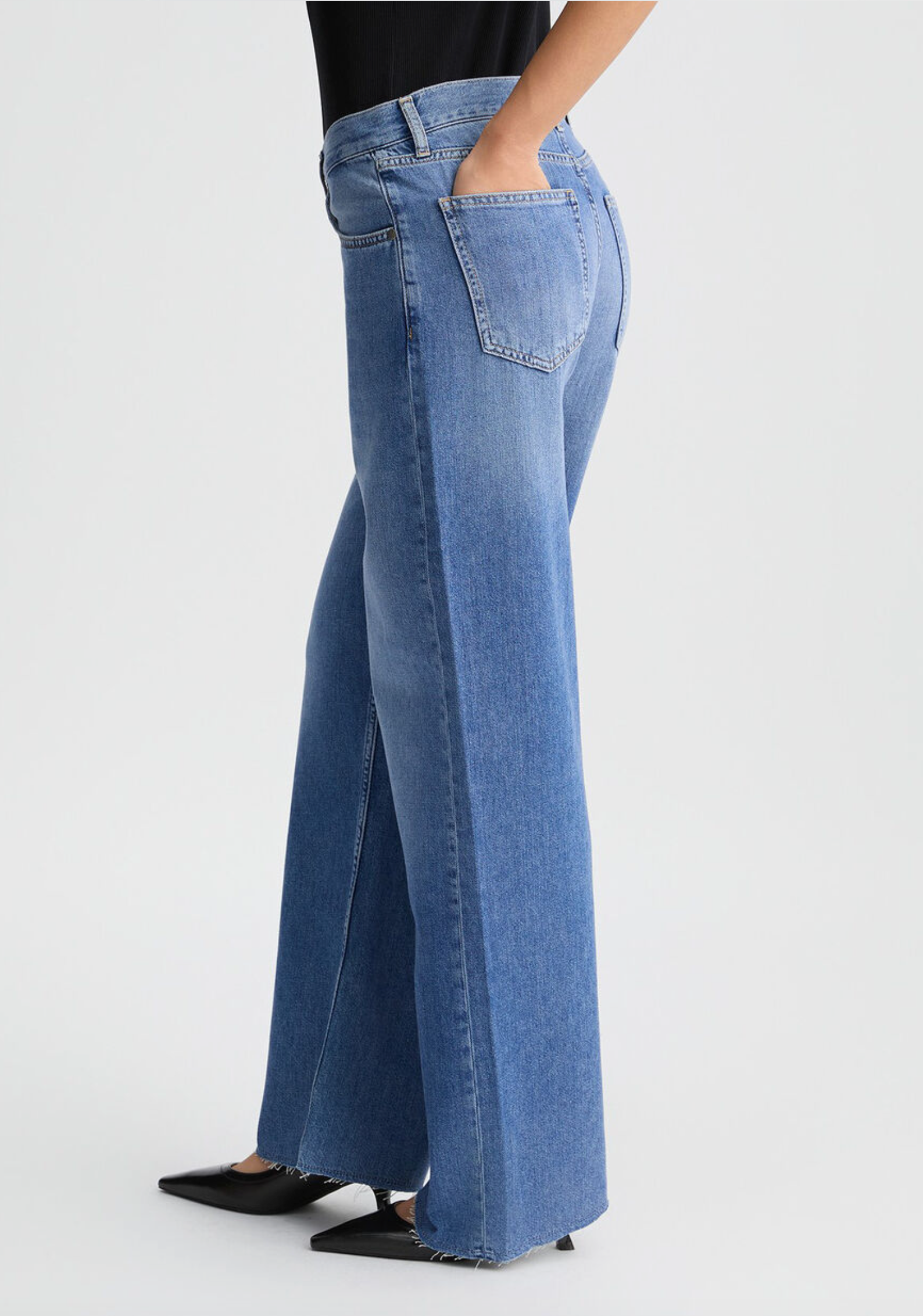 Jeans LIU-JO wide leg in cotone