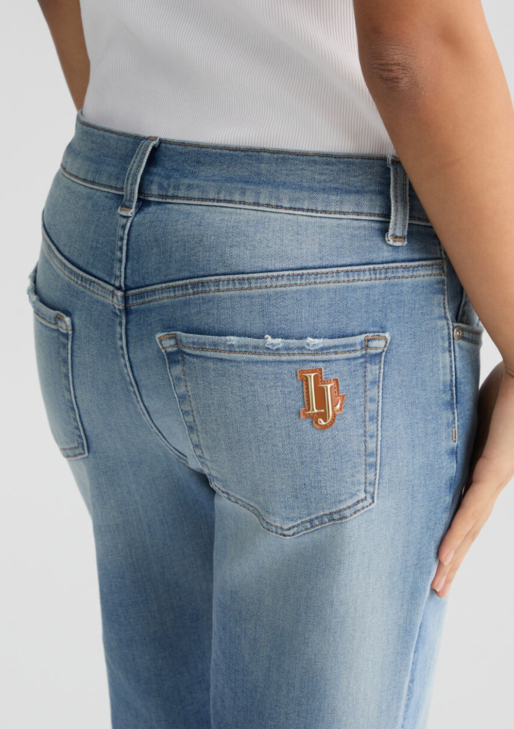 Jeans LIU-JO boyfriend a vita bassa