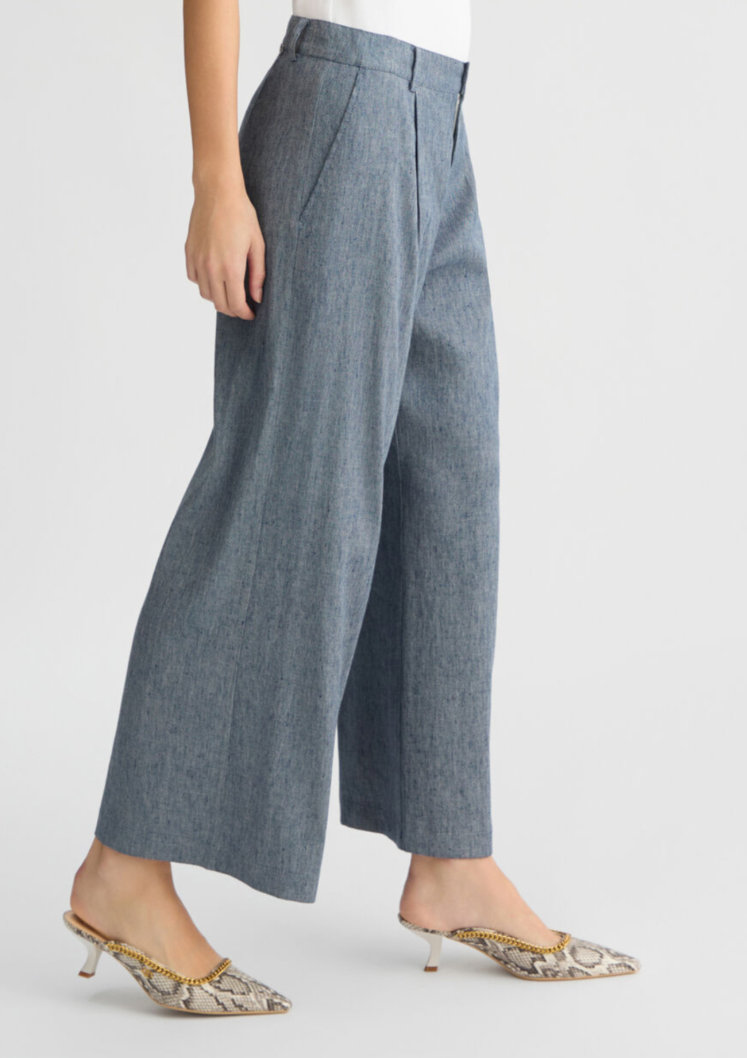Pantaloni LIU-JO flare in denim