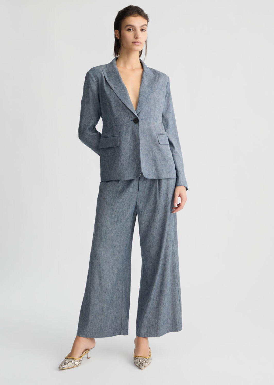 Pantaloni LIU-JO flare in denim