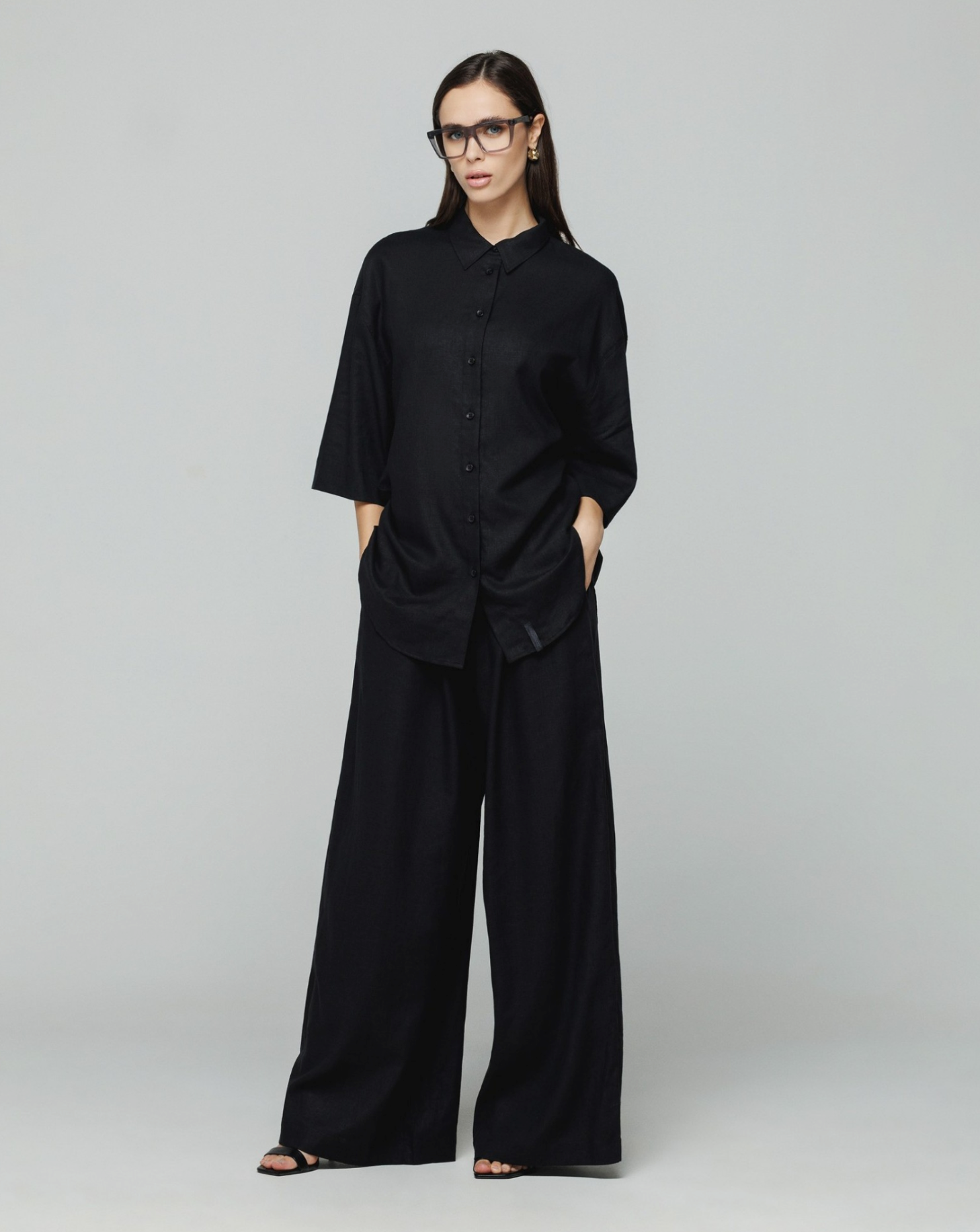 Camicia over HINNOMINATE in lino