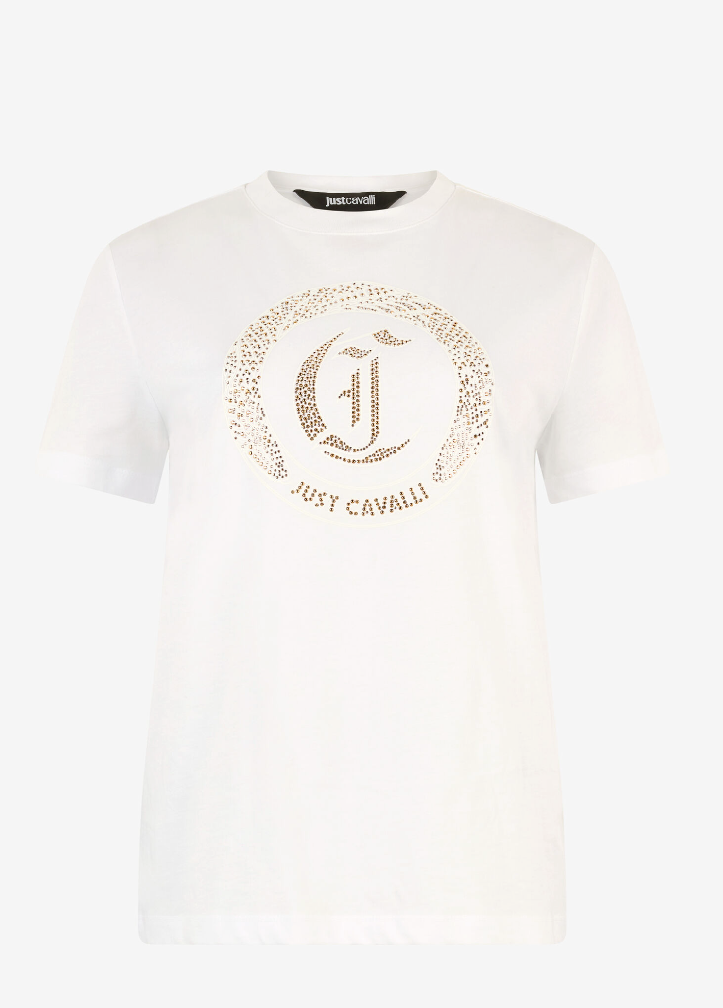 T-shirt JUST CAVALLI con borchie