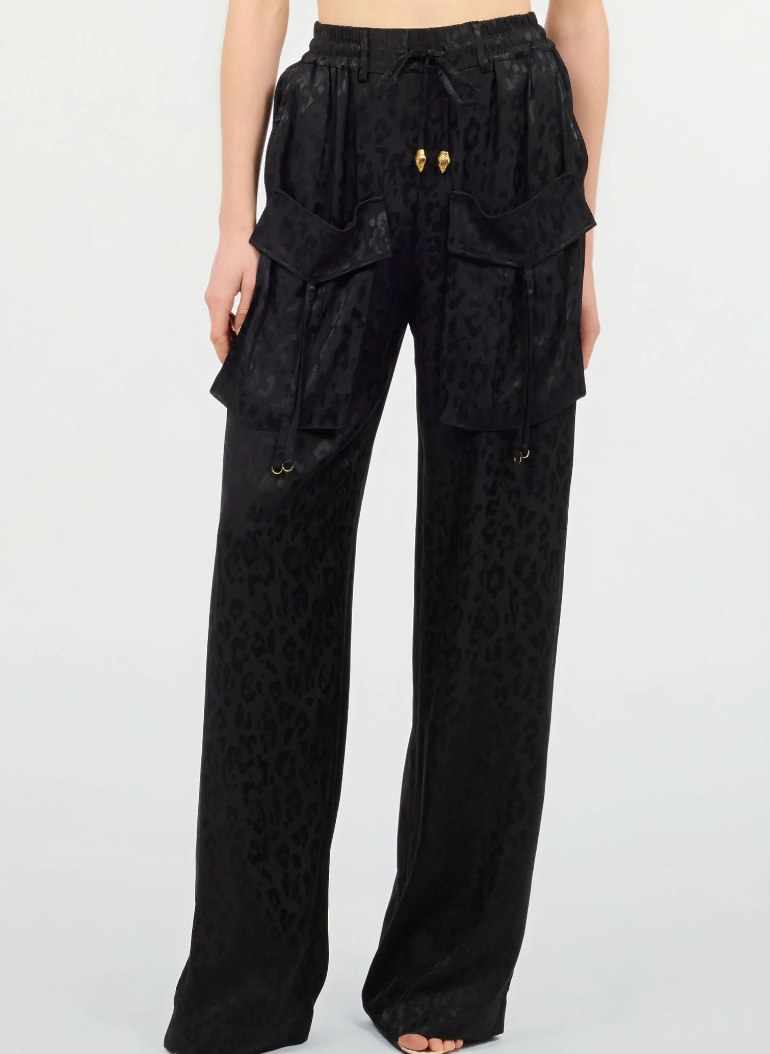 Pantaloni JUST CAVALLI Stampa Jaguar Skin