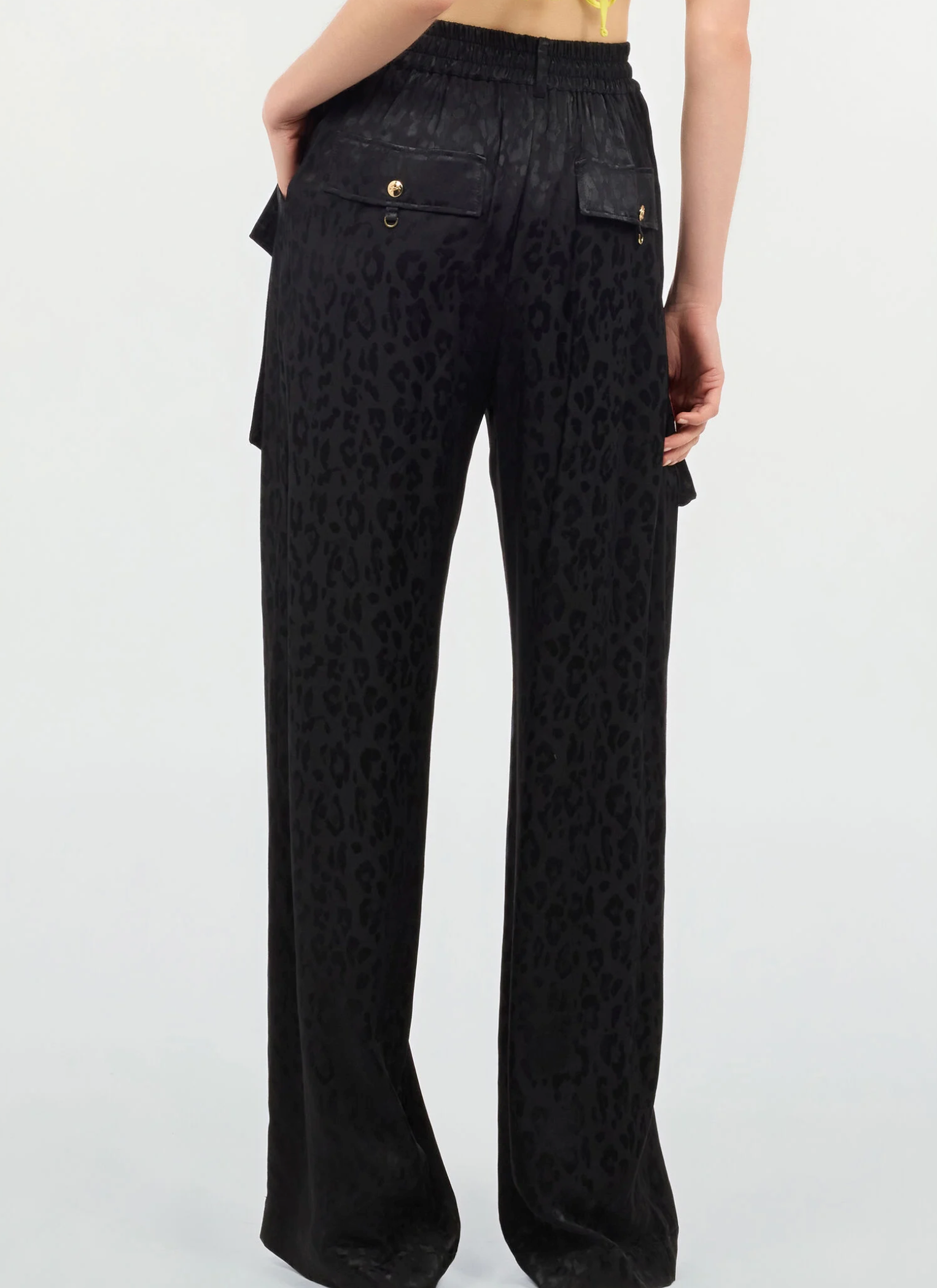 Pantaloni JUST CAVALLI Stampa Jaguar Skin