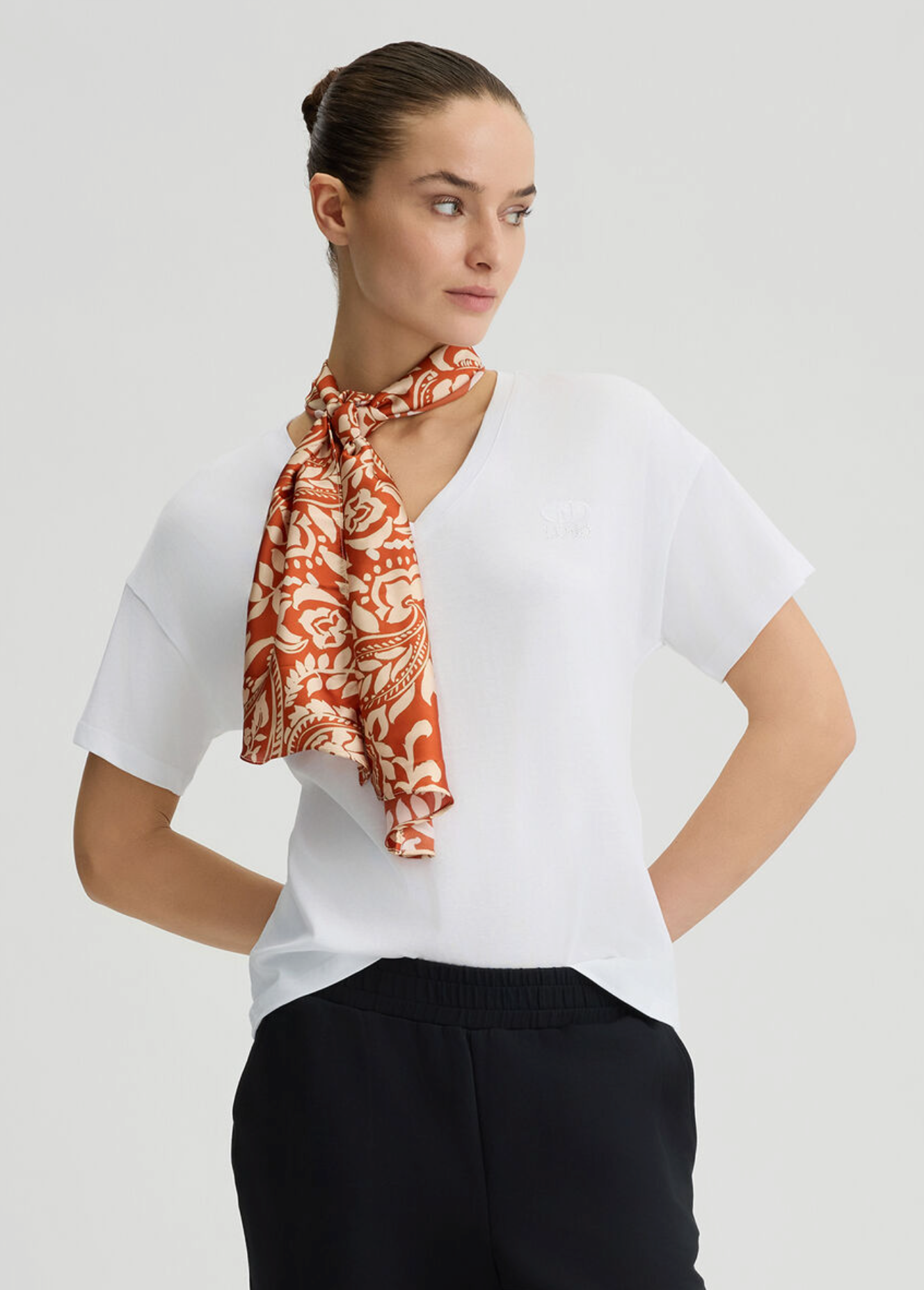 T-shirt LIU-JO con foulard