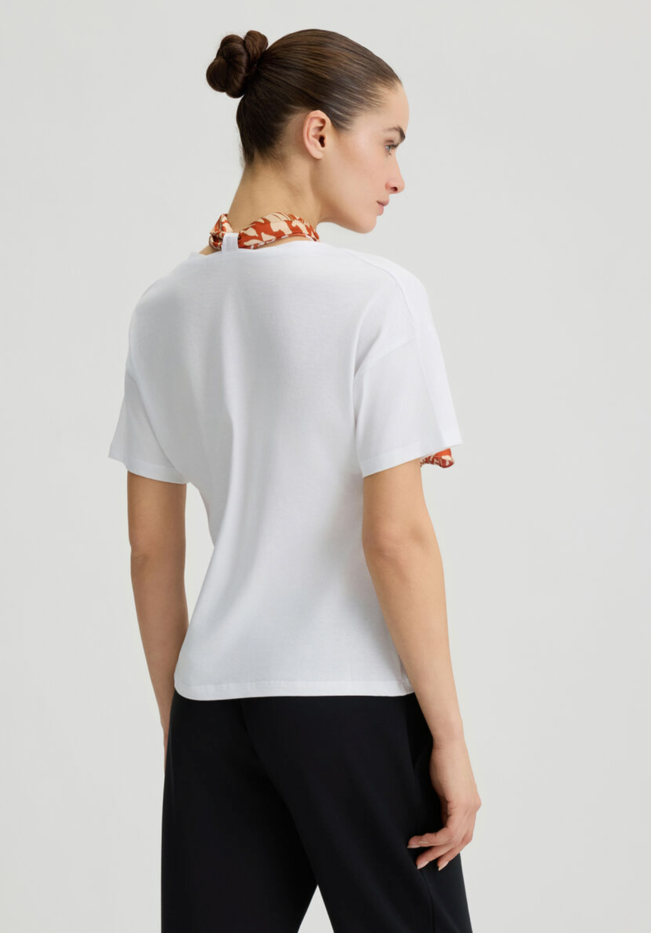T-shirt LIU-JO con foulard