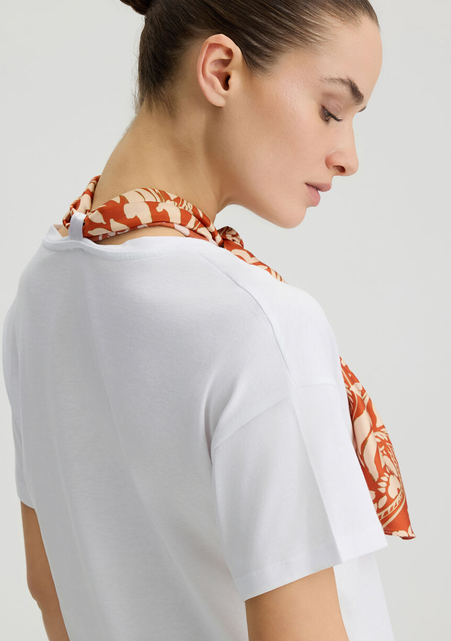 T-shirt LIU-JO con foulard