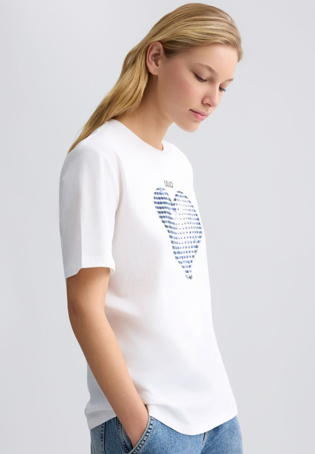 T-shirt LIU-JO con cuore