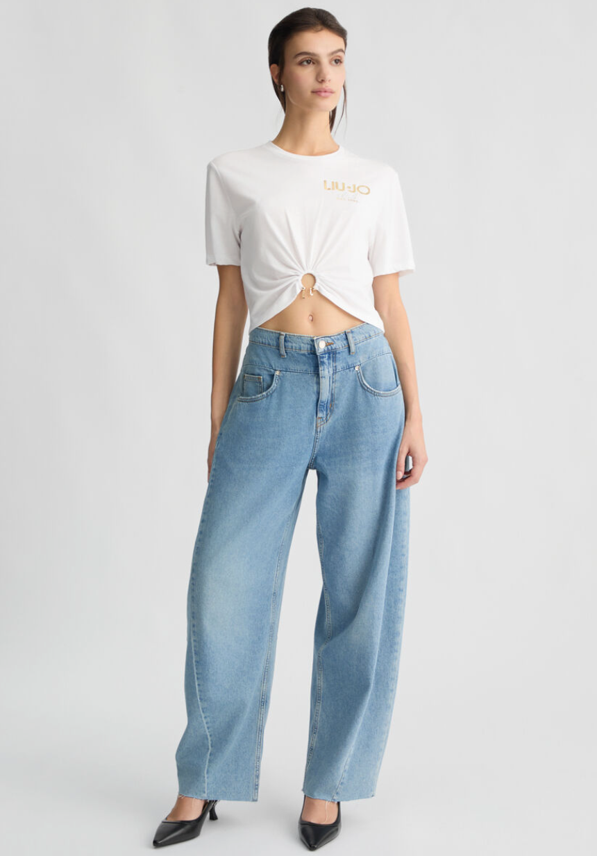 T-shirt LIU-JO cropped