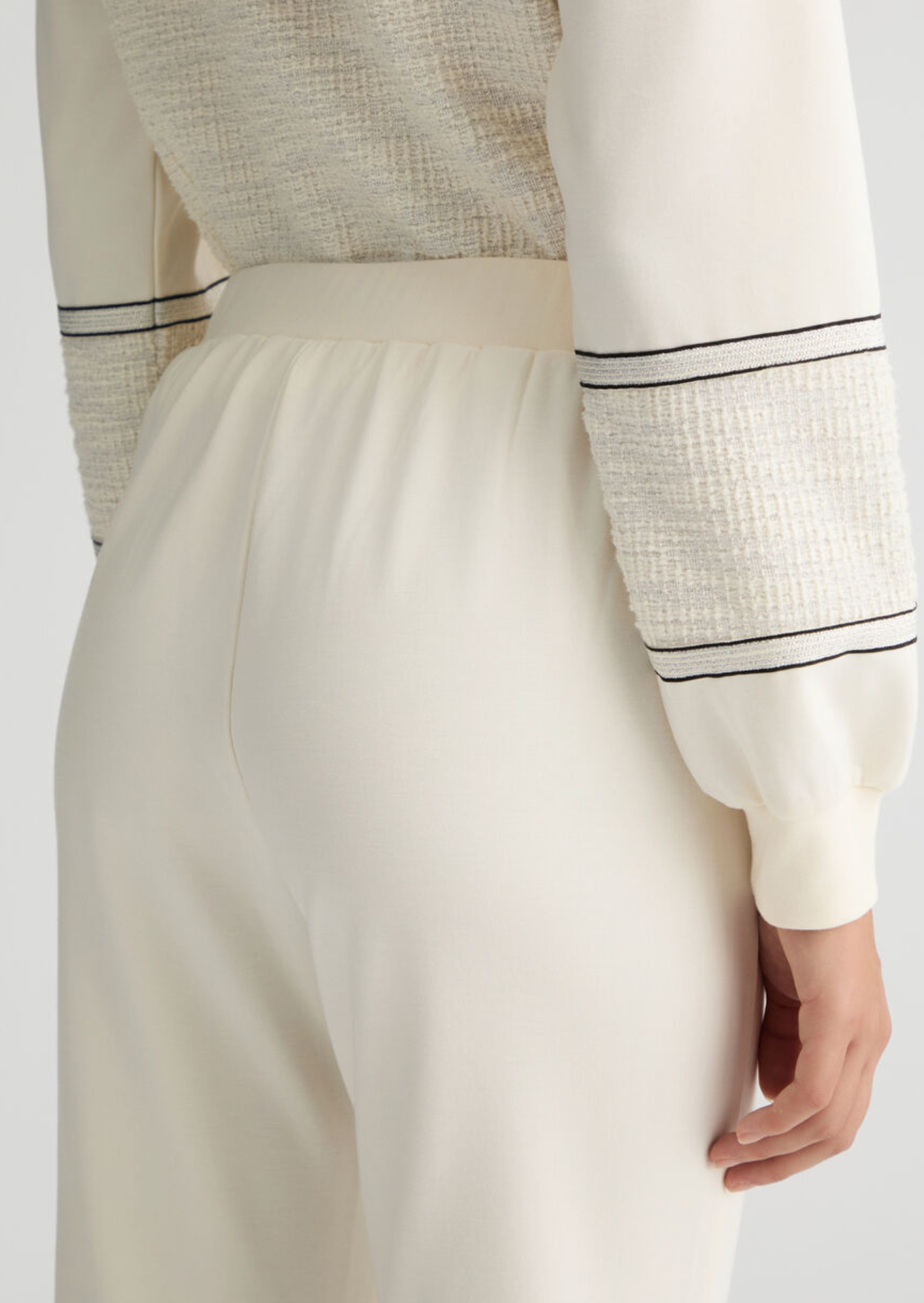 Pantaloni flare in jersey LIUJO