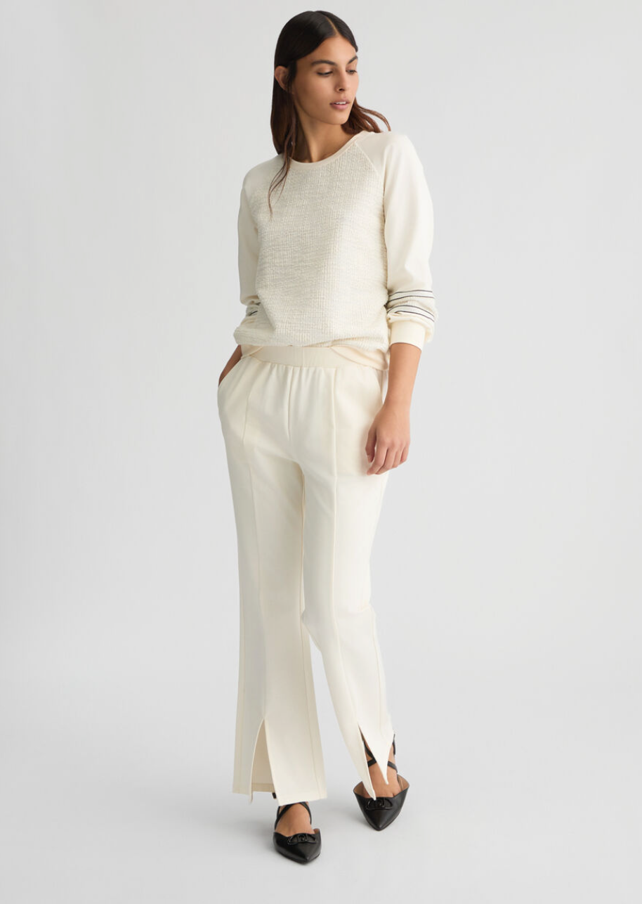 Pantaloni flare in jersey LIUJO