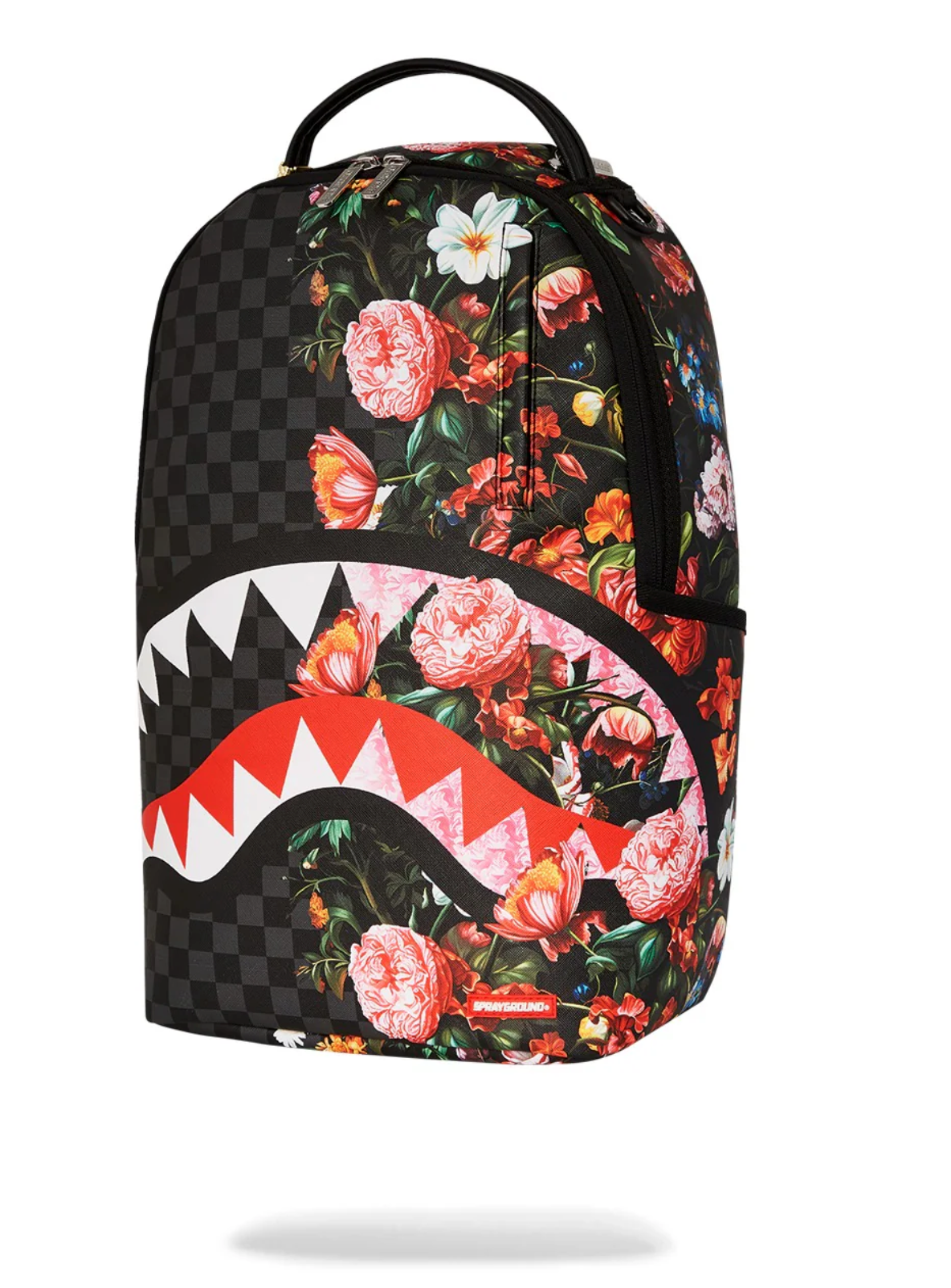 Zaino SPRAYGROUND SPLIT PINK FLORAL CHECK DLXSV BACKPACK