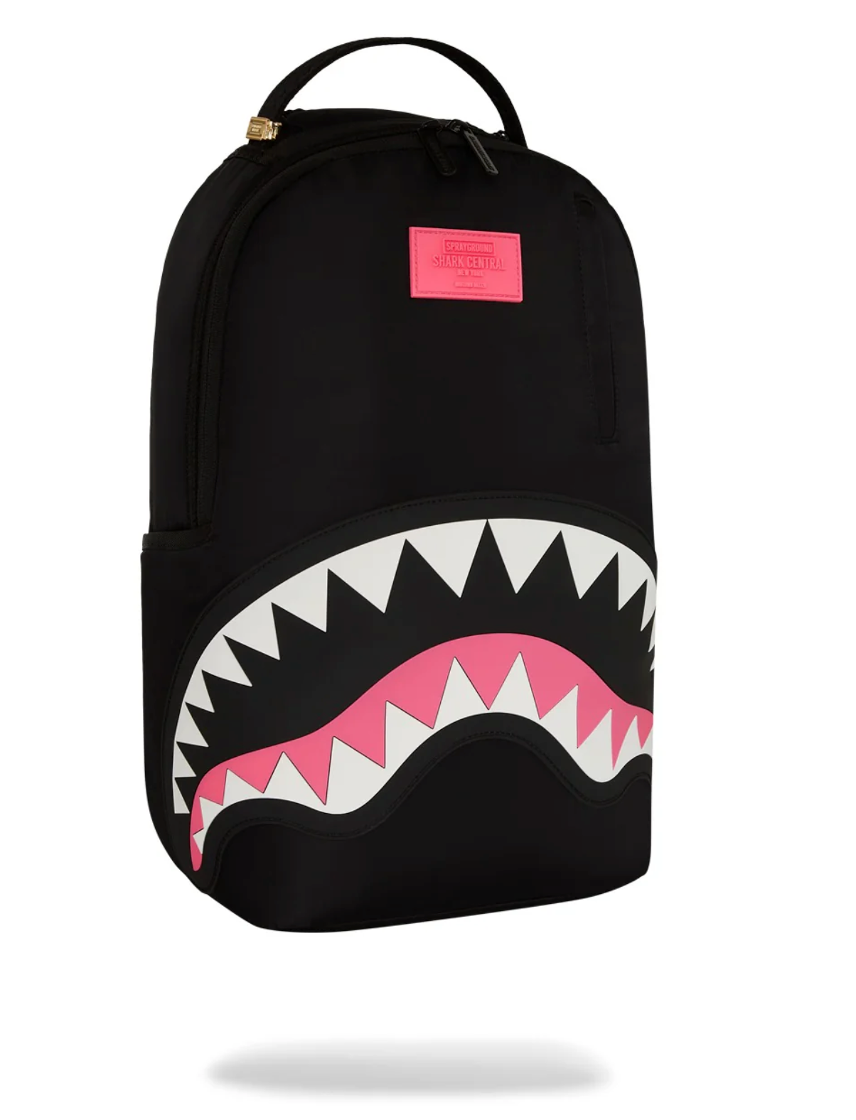 Zaino SPRAYGROUND SHARK CENTRAL NYLON BLACK PINK