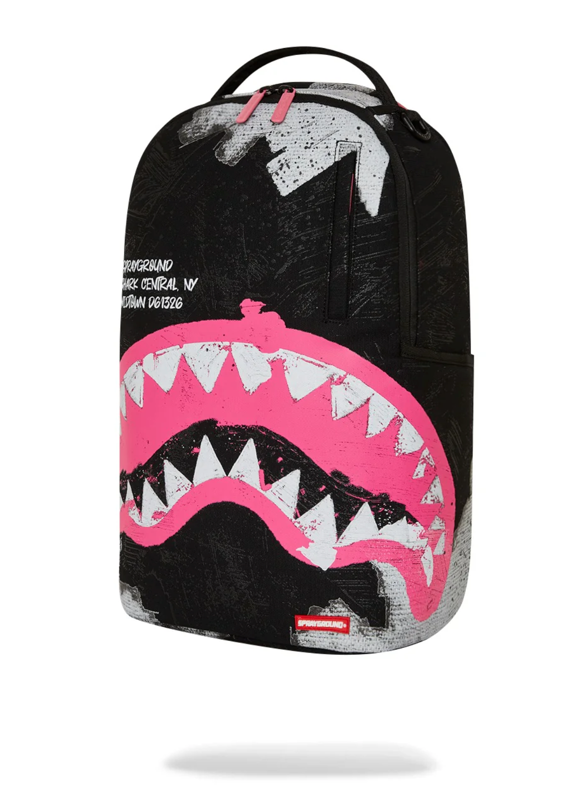 Zaino SPRAYGROUND SHARK CENTRAL SORBET HAND PAINTED DLX-COTTON BACKPACK