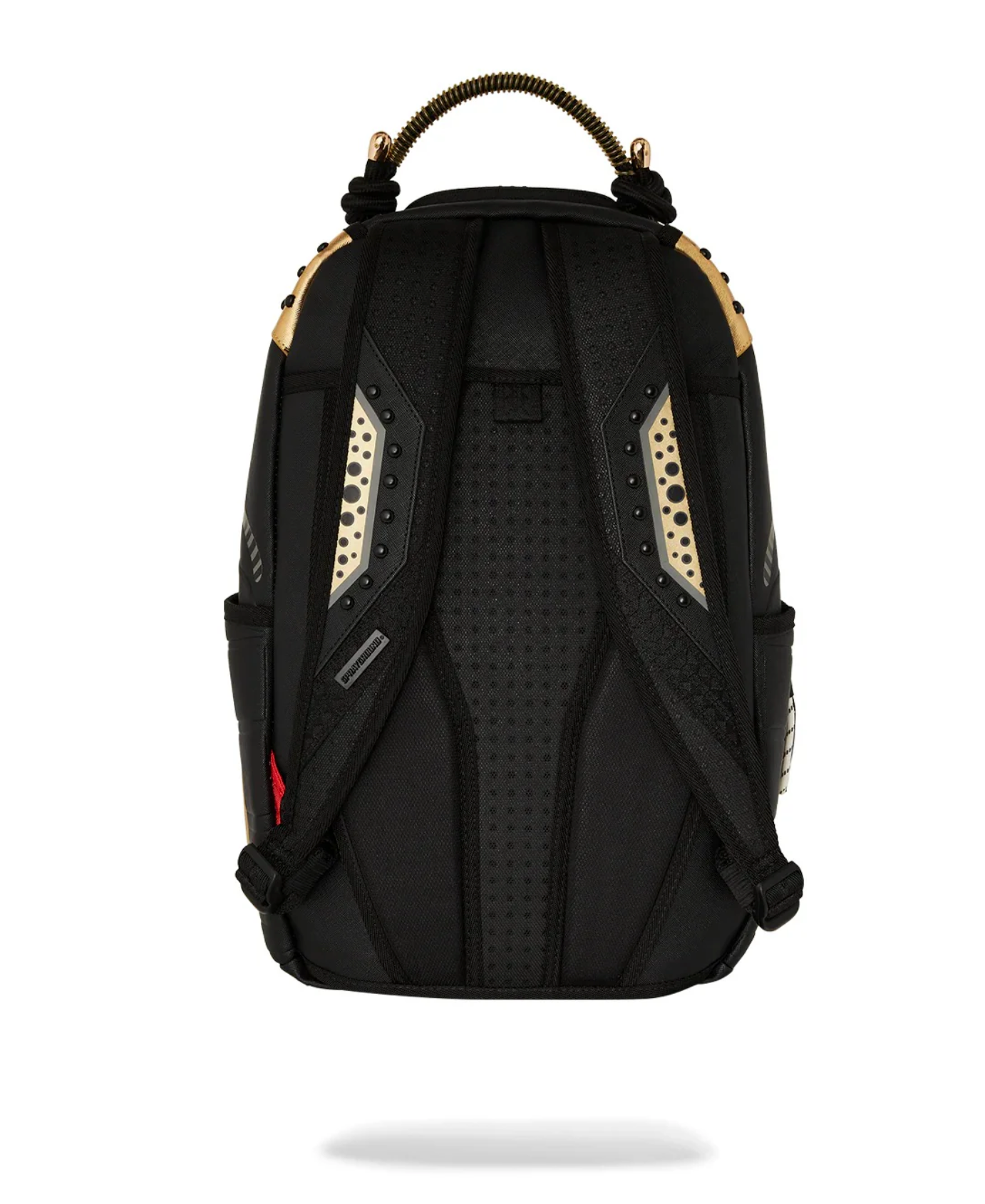 Zaino SPRAYGROUND AI WONDERLAND GOLD AND BLACK BACKPACK