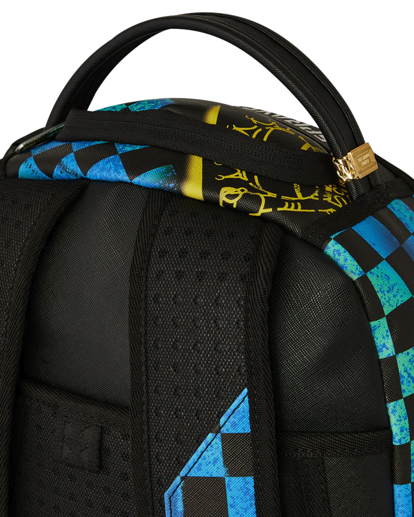 Zaino SPRAYGROUND SHARK CENTRAL STENCILS- BLACK DLXSV BACKPACK