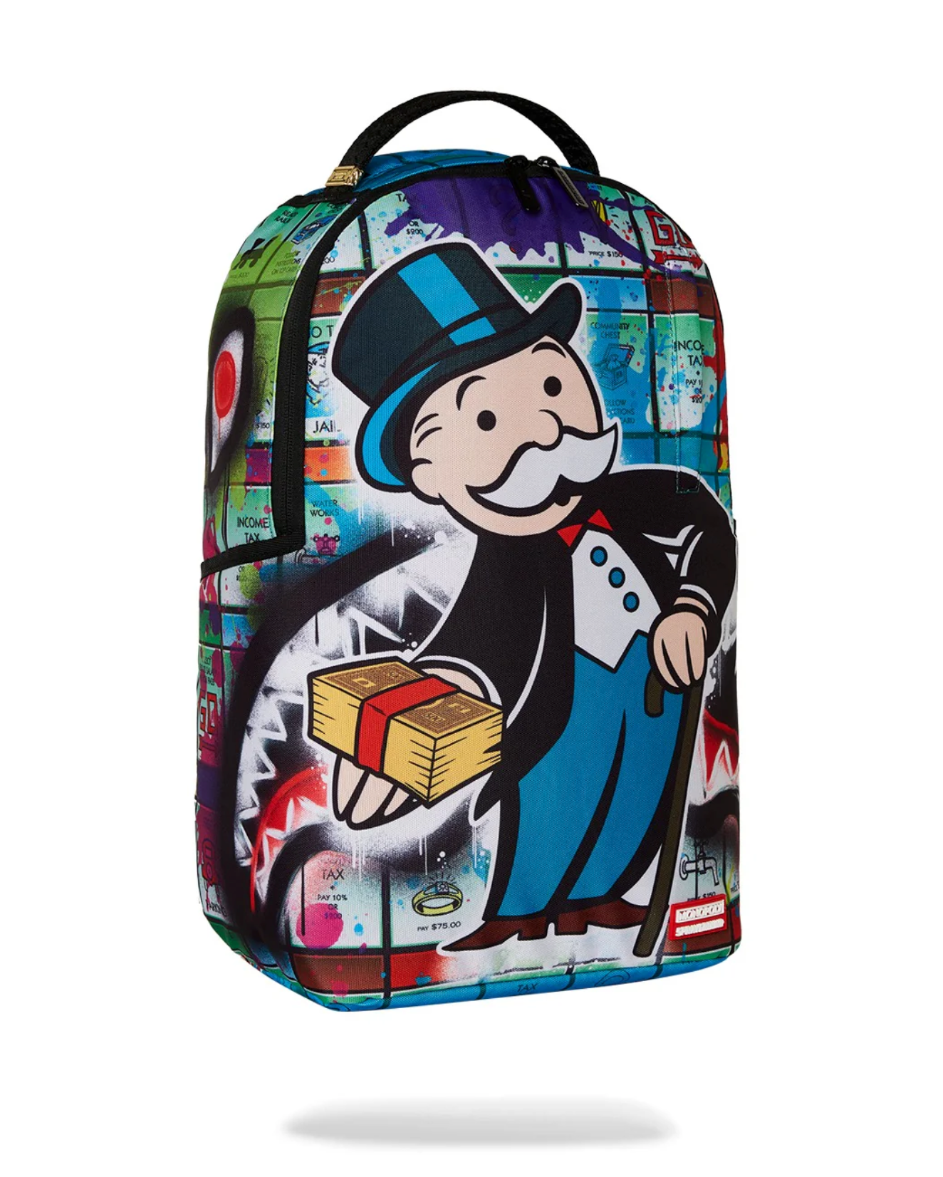 Zaino SPRAYGROUND MONOPOLY MAN SPRAYED BOARD DLXR BACKPACK