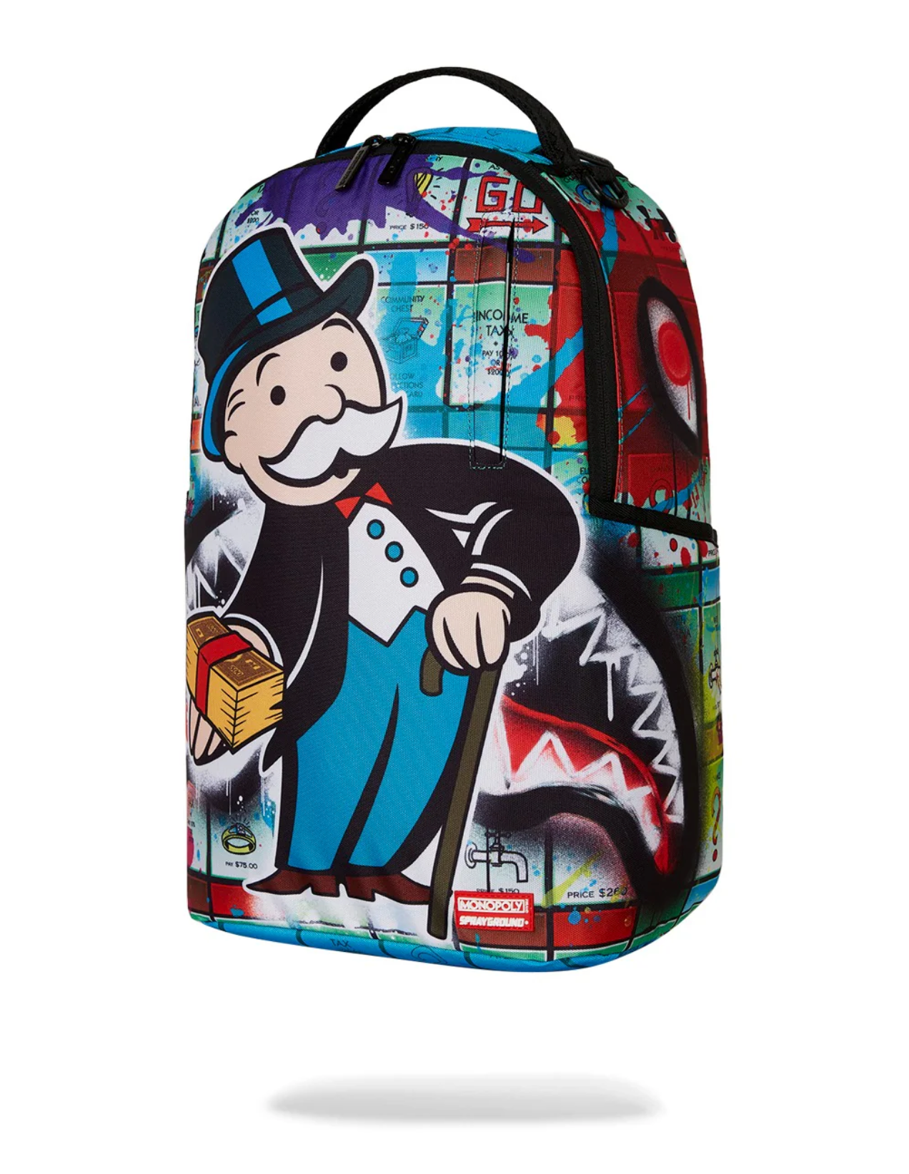 Zaino SPRAYGROUND MONOPOLY MAN SPRAYED BOARD DLXR BACKPACK