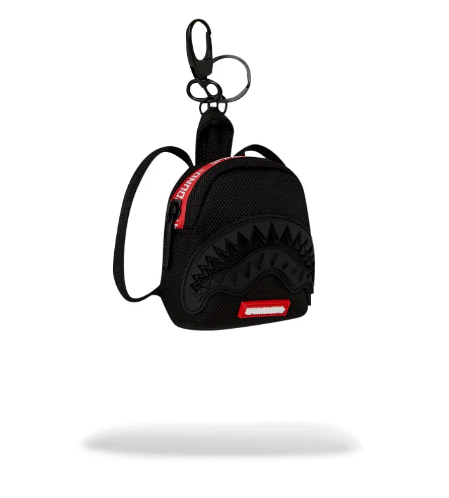 Portachiavi SPRAYGROUND PRINTED ZIPPER SHARK KEYCHAIN