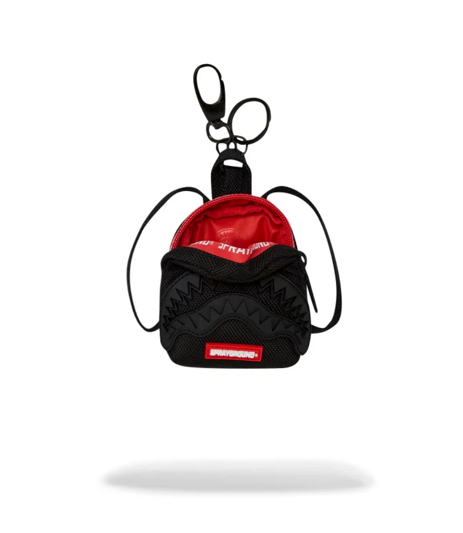 Portachiavi SPRAYGROUND PRINTED ZIPPER SHARK KEYCHAIN
