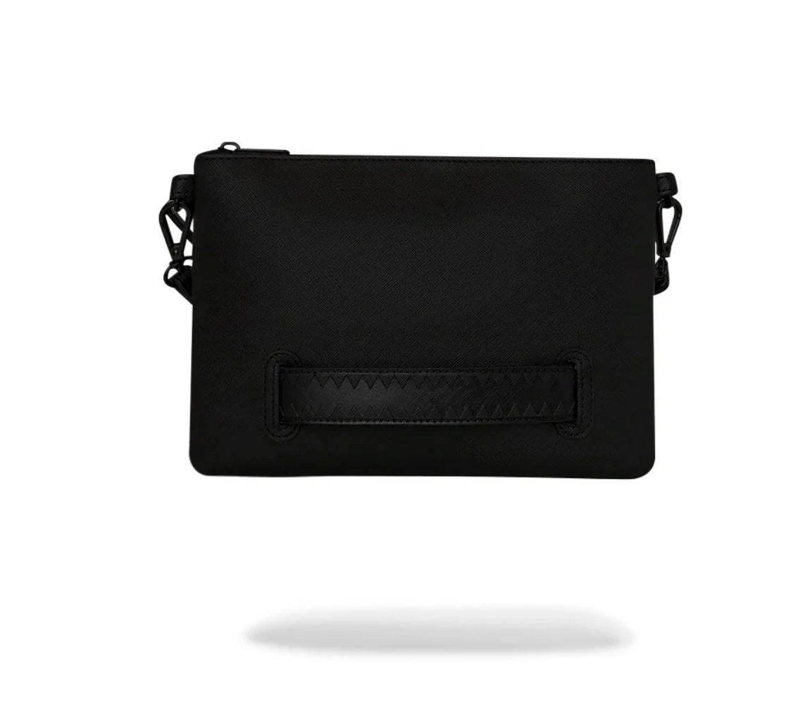 POCHETTE SPRAYGROUND FLY KNIT MOUTH CROSSOVER CLUTCH