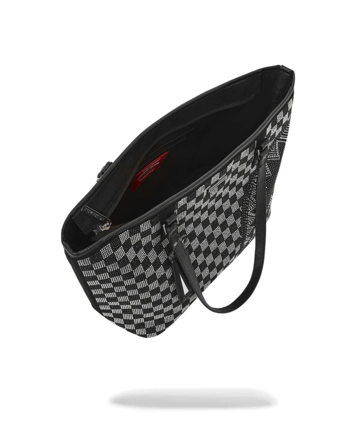 Borsa SPRAYGROUND TRINITY CHECKERED TOTE BAG