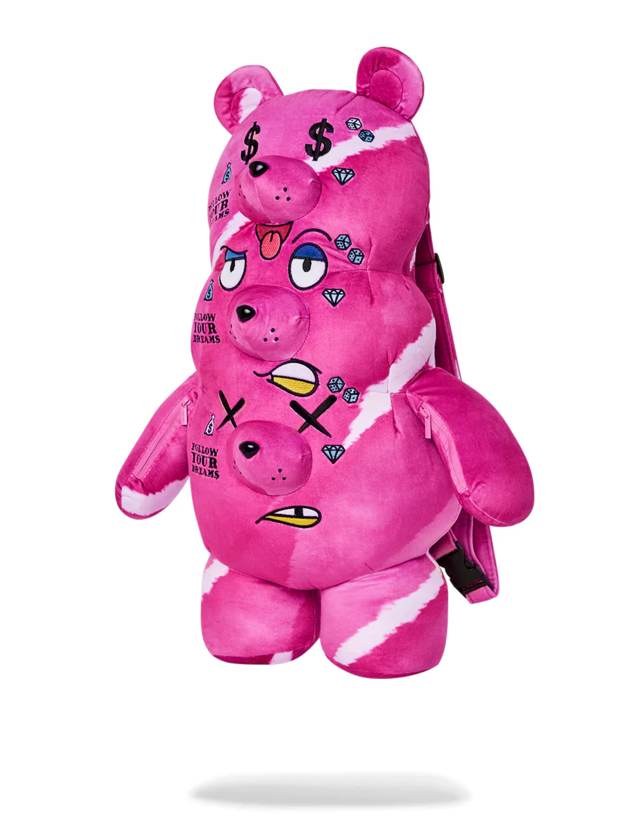Zaino SPRAYGROUND 3 HEADED BEAR BACKPACK TEDDY BEAR
