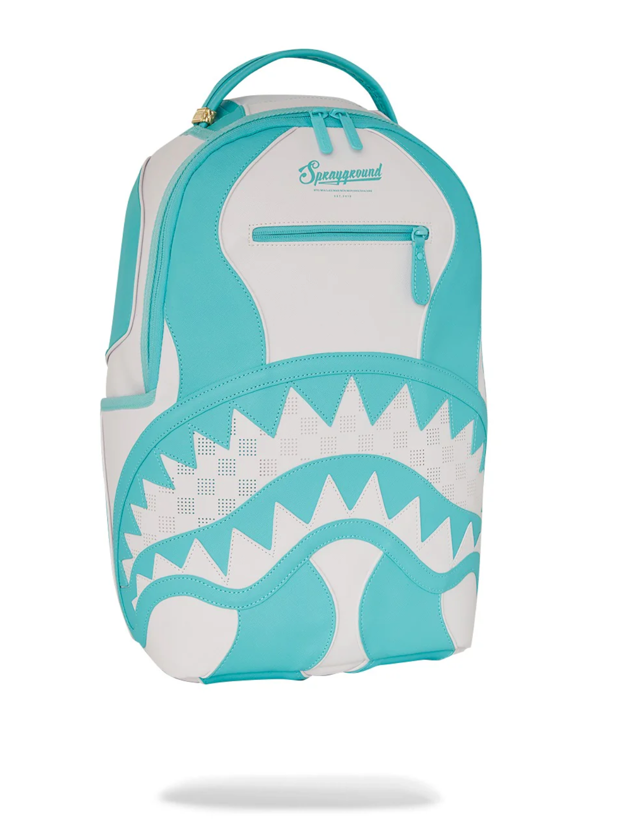 Zaino SPRAYGROUND SHARK CENTRAL BLUE AND WHITE COLORWAY