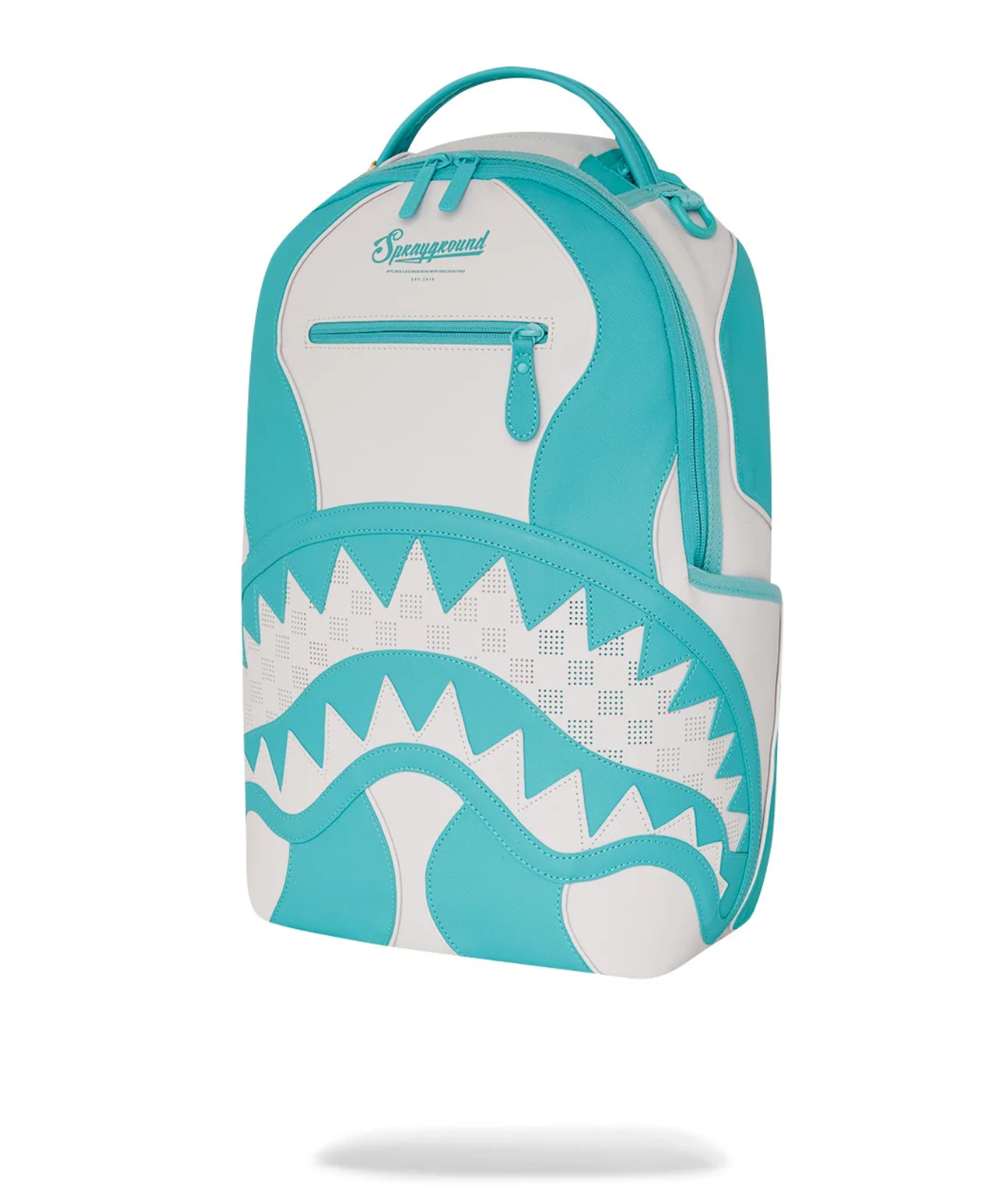 Zaino SPRAYGROUND SHARK CENTRAL BLUE AND WHITE COLORWAY