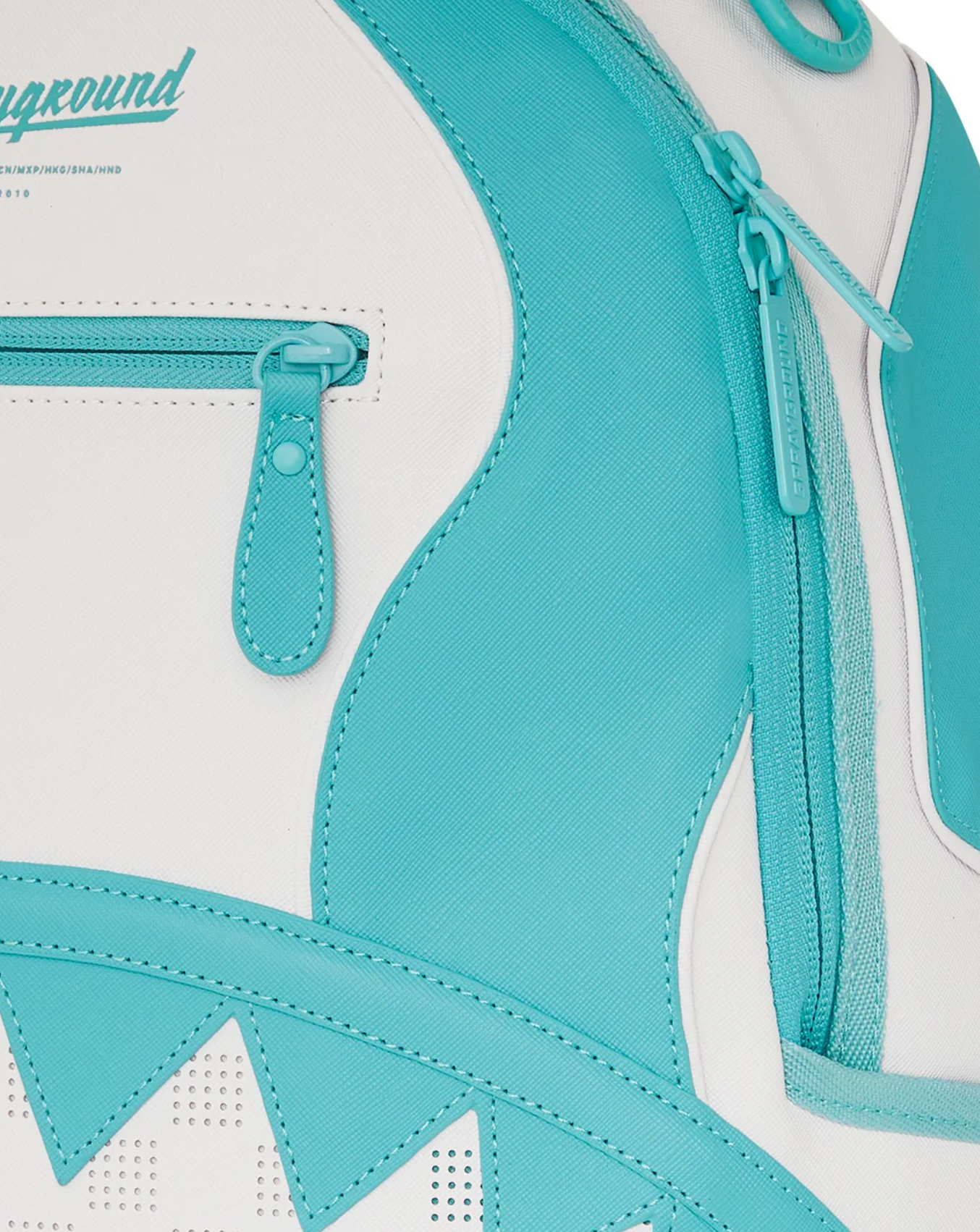 Zaino SPRAYGROUND SHARK CENTRAL BLUE AND WHITE COLORWAY
