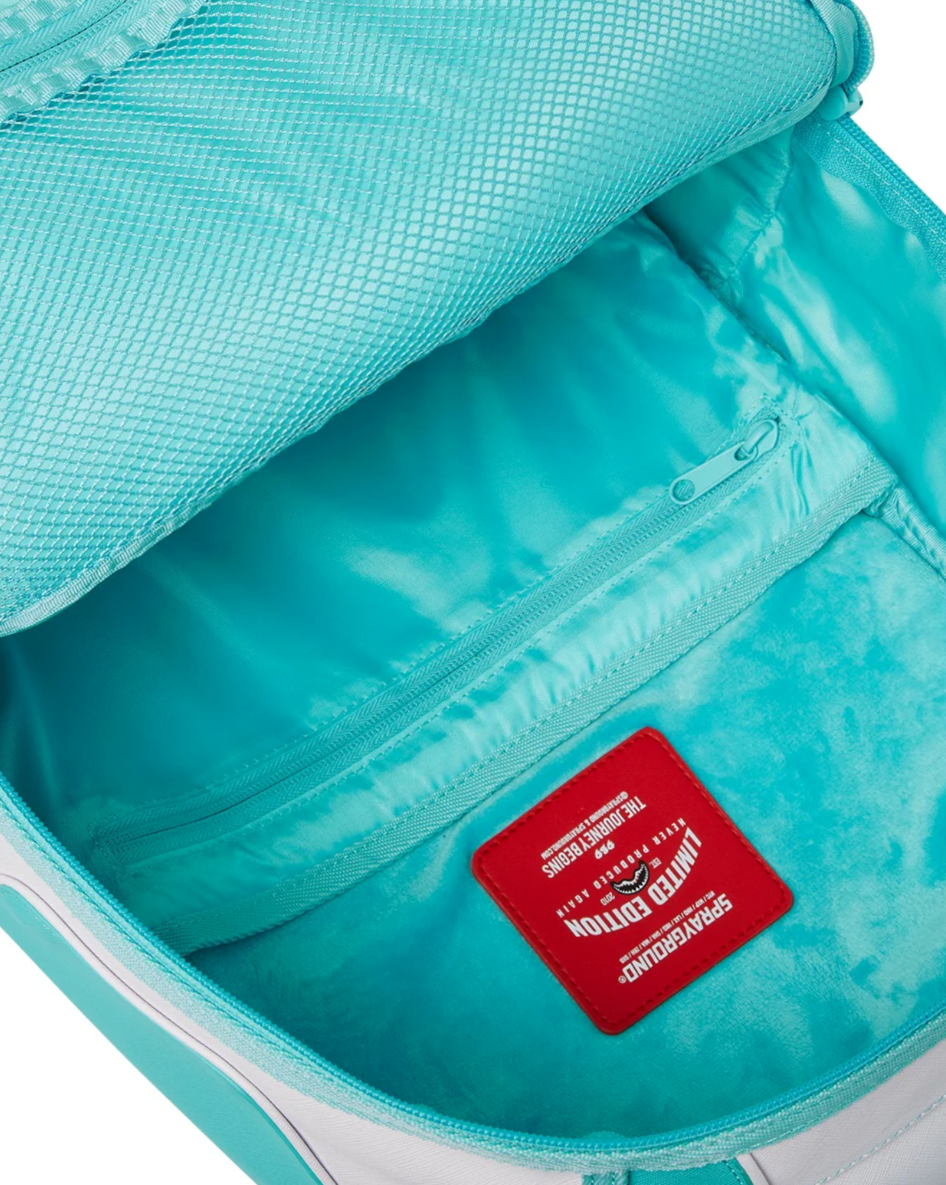 Zaino SPRAYGROUND SHARK CENTRAL BLUE AND WHITE COLORWAY