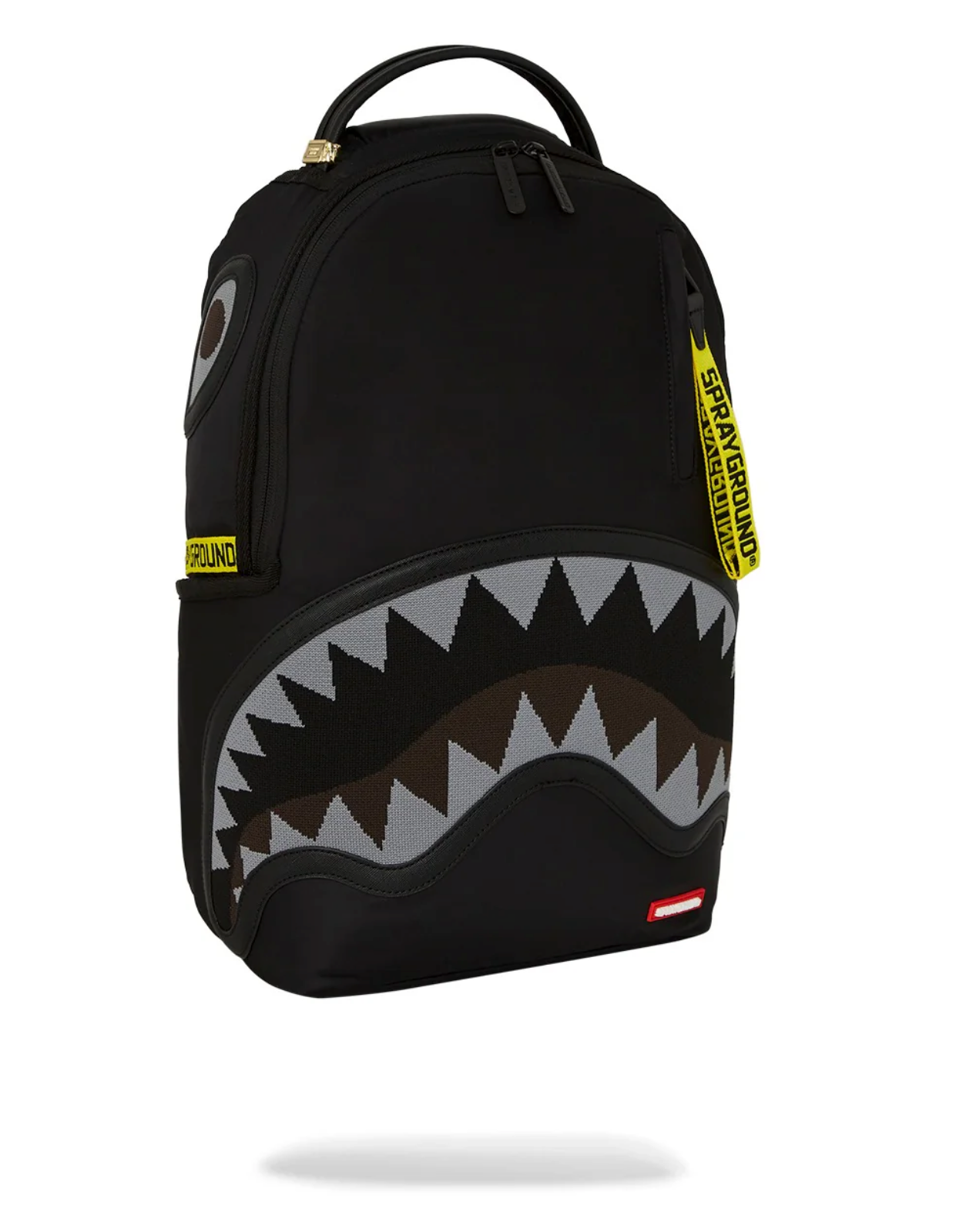 Zaino SPRAYGROUND SHARK CENTRAL YELLOW TAPE DLX SATIN BACKPACK