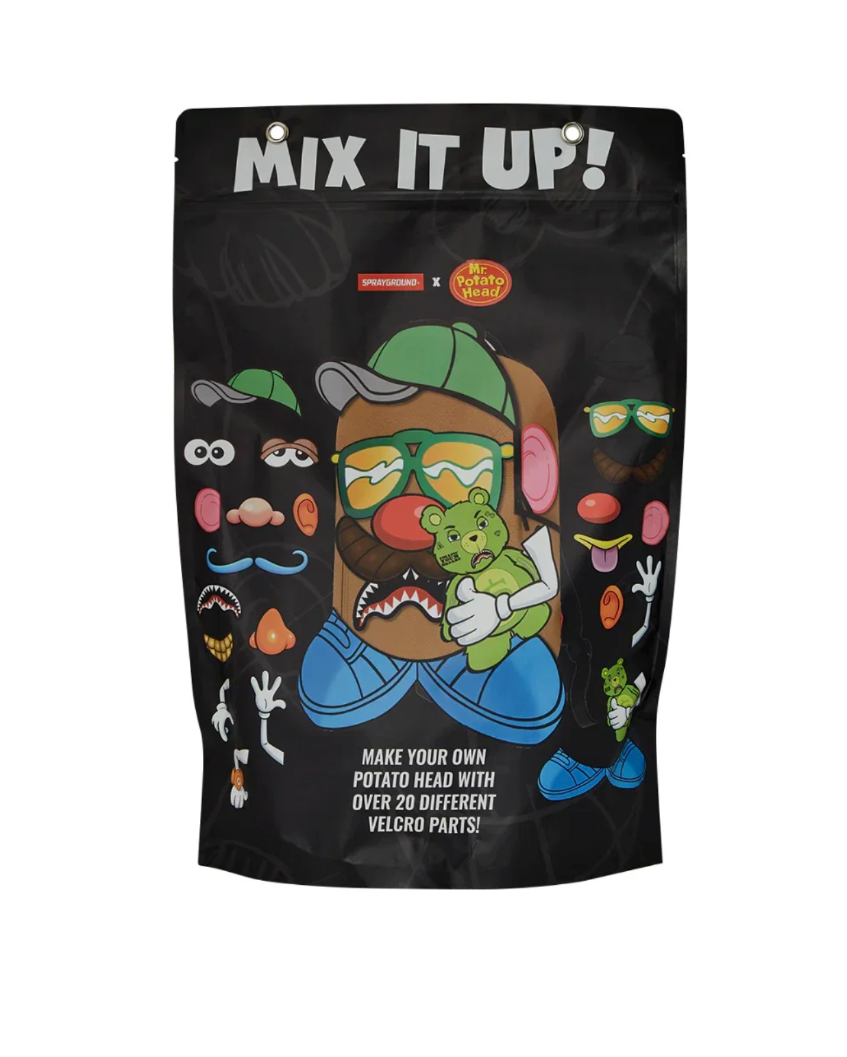 Zaino SPRAYGROUND MR. POTATO HEAD VELCRO PATCHES DLXSV BACKPACK