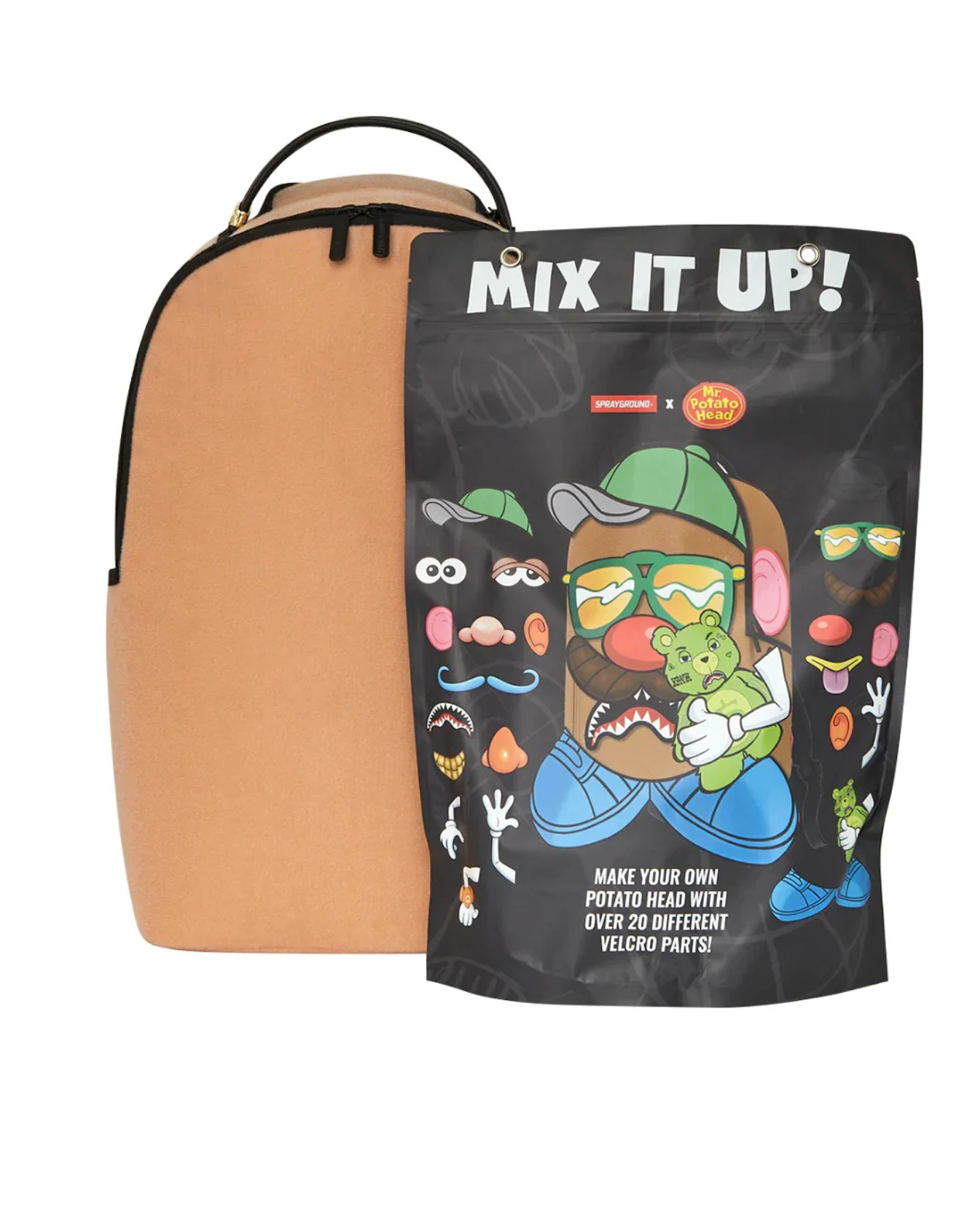 Zaino SPRAYGROUND MR. POTATO HEAD VELCRO PATCHES DLXSV BACKPACK