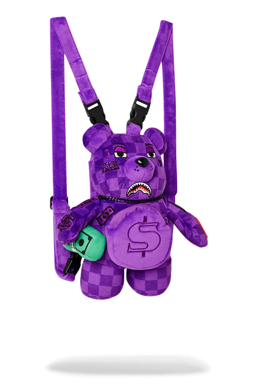 Zaino PINK PURPLE SHARK SHARKS IN PARIS MINI BEAR CUB