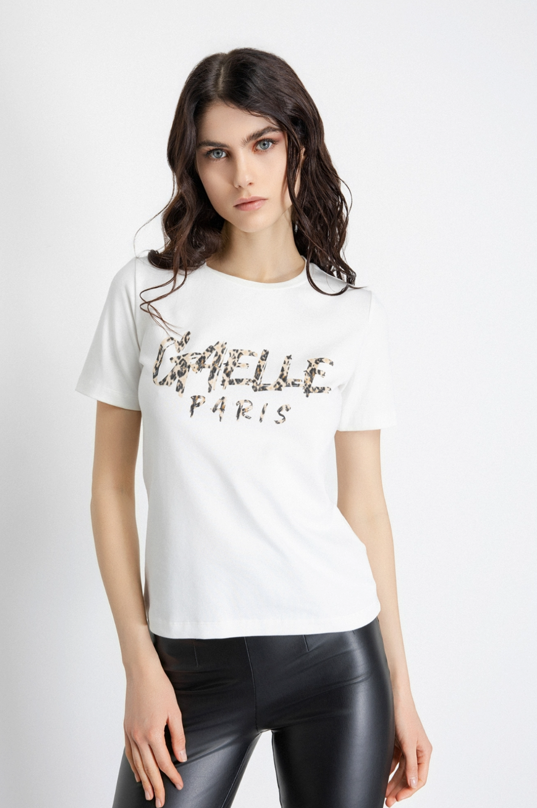 T-Shirt GAELLE PARIS In Bielastico Mezza Manica