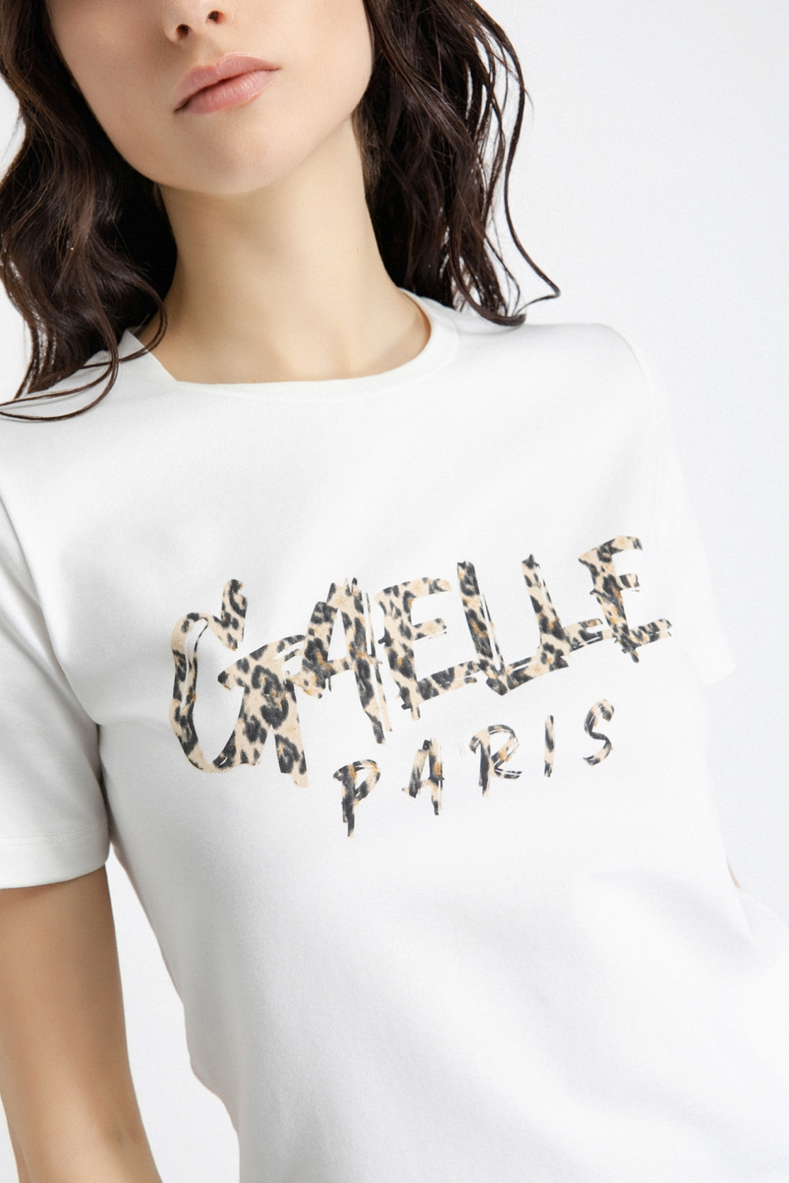 T-Shirt GAELLE PARIS In Bielastico Mezza Manica