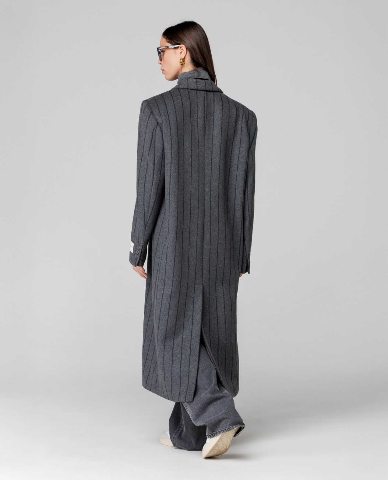 Cappotto HINNOMINATE Lungo Gessato