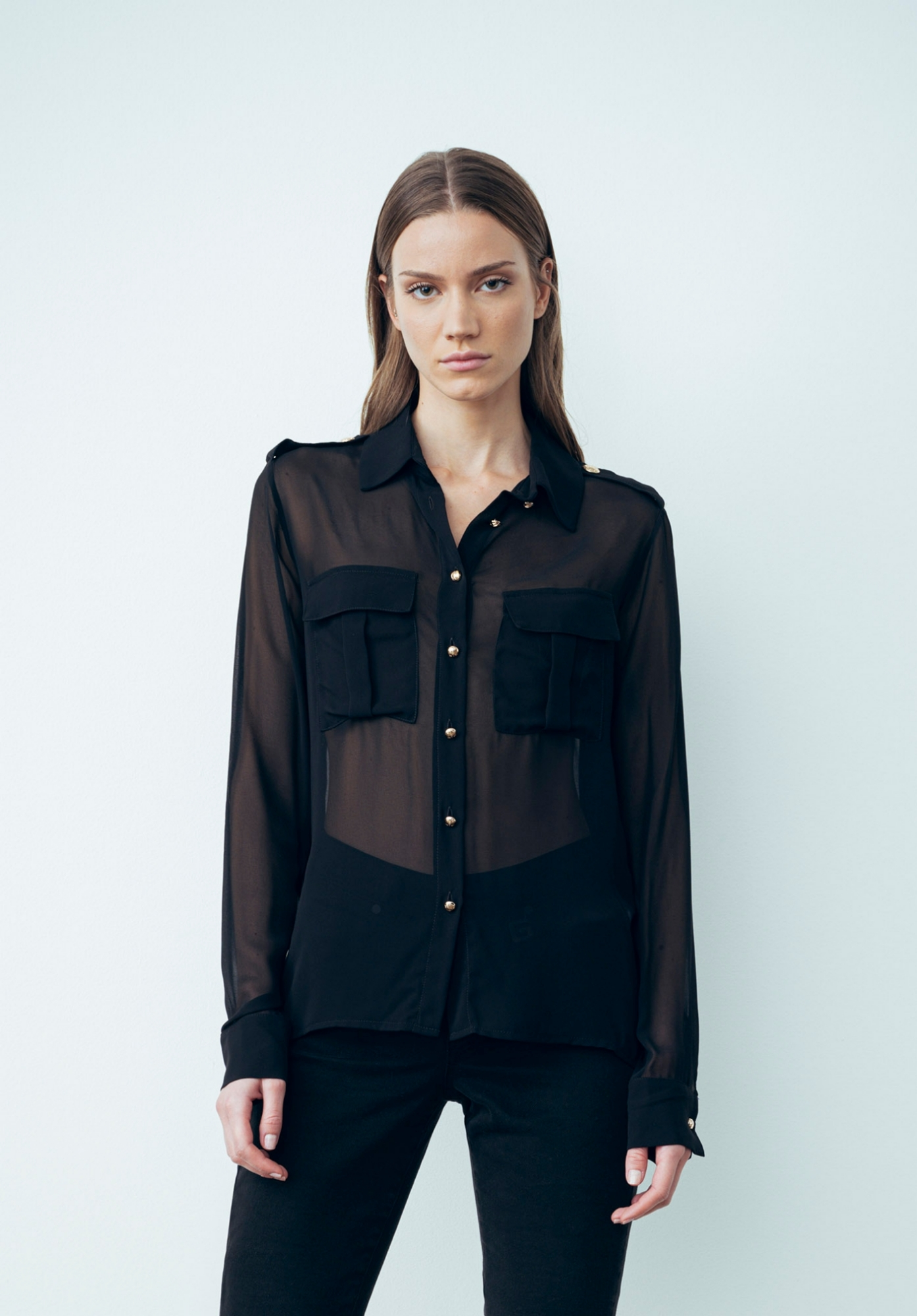 Camicia chiffon GAELLE PARIS GAABW00420