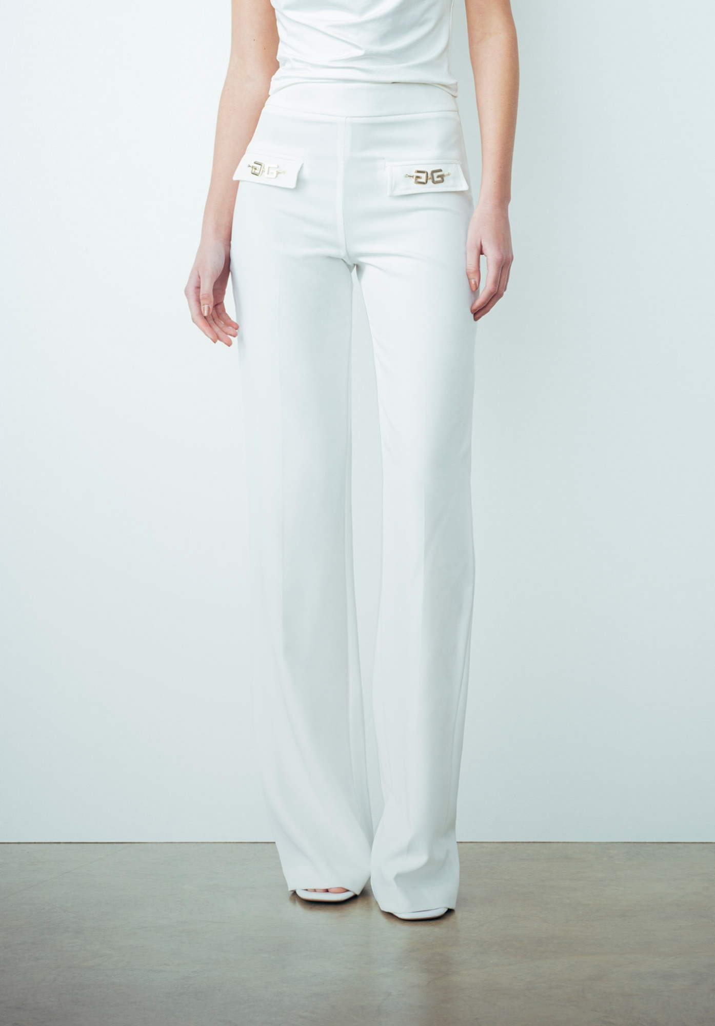Pantalone a vita alta GAELLE PARIS GAABW00559