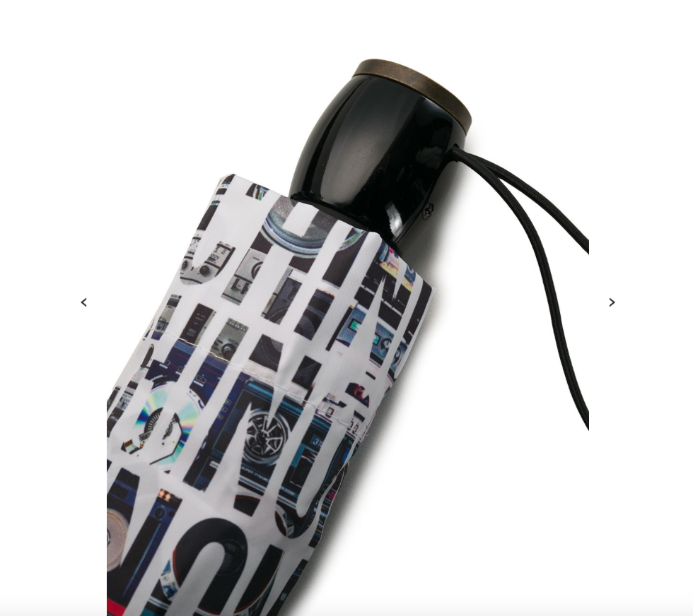 Ombrello MOSCHINO stampa multilogo