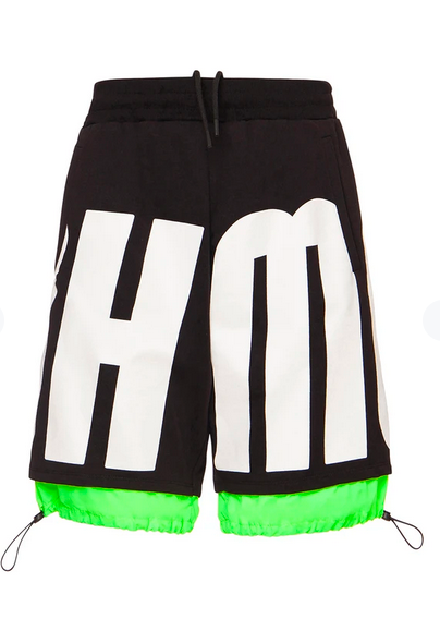 Bermuda BHMG e inserto in nylon fluo